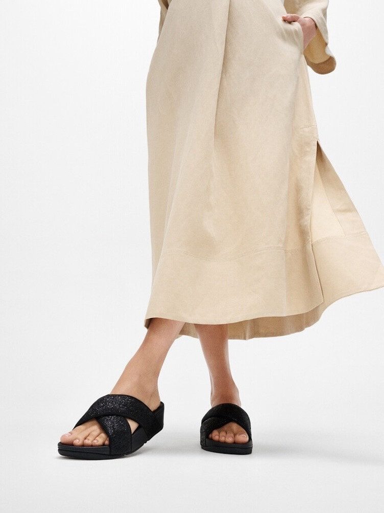 Fitflop Slippers LULU CRINKLED SHIMMER