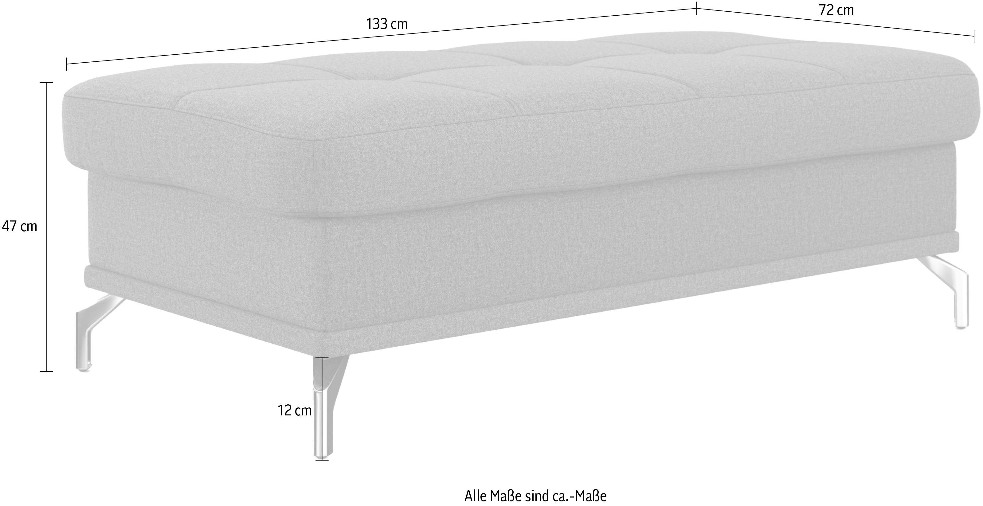 INOSIGN Hocker Palm Beach passend bij de bekleding van de palm beach-serie, bxdxh: 133 x 72 x 47