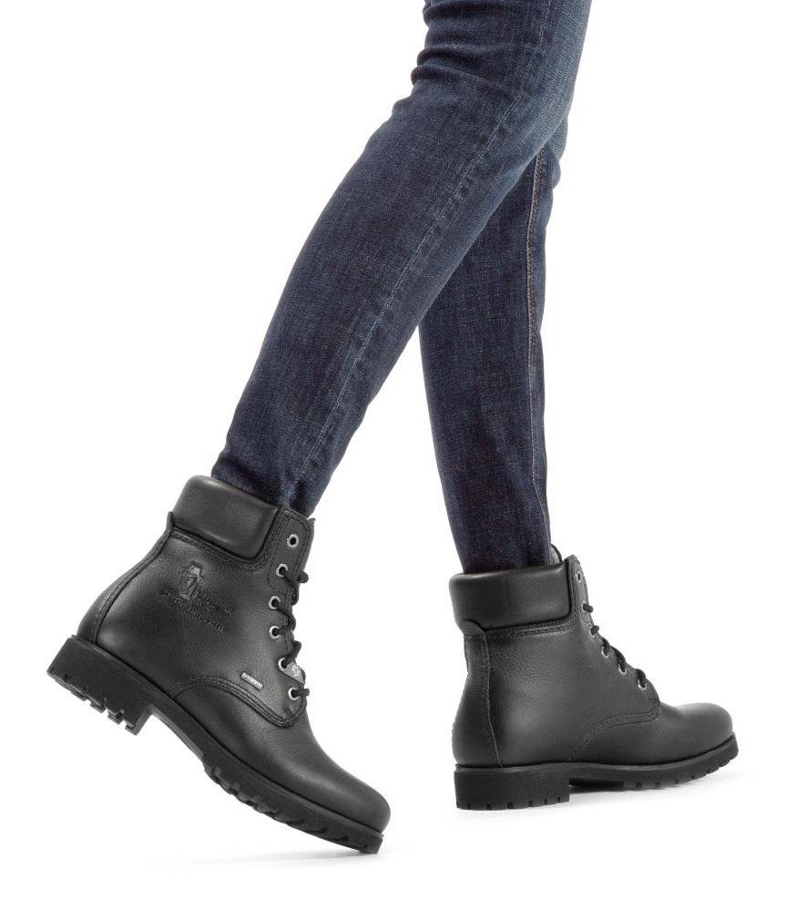 Panama Jack Winterlaarsjes Panama winter boots, lace-up boots, with gore-tex, side logo embossing