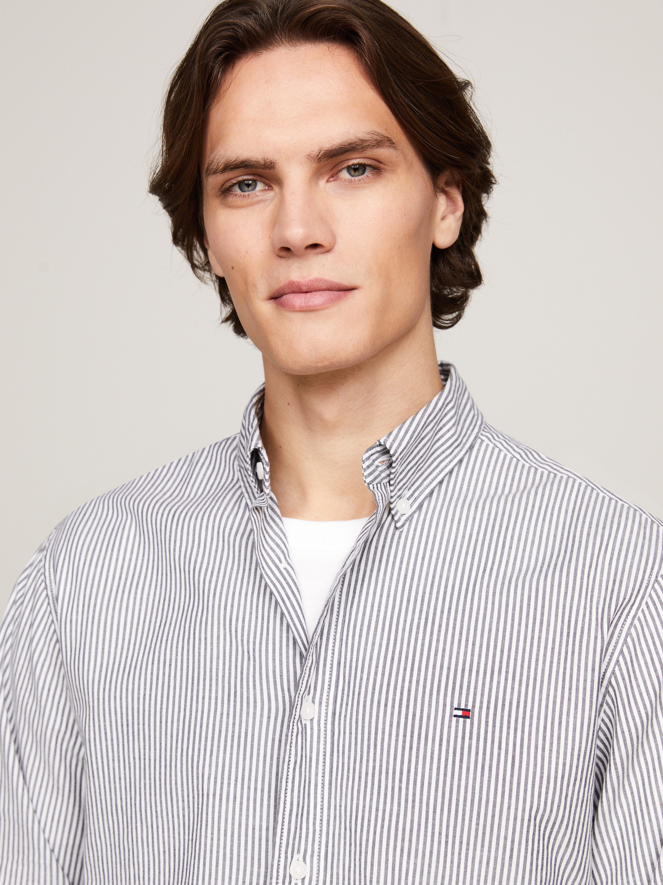 Tommy Hilfiger Businessoverhemd NAT. SOFT EASY STRIPE RF SHIRT