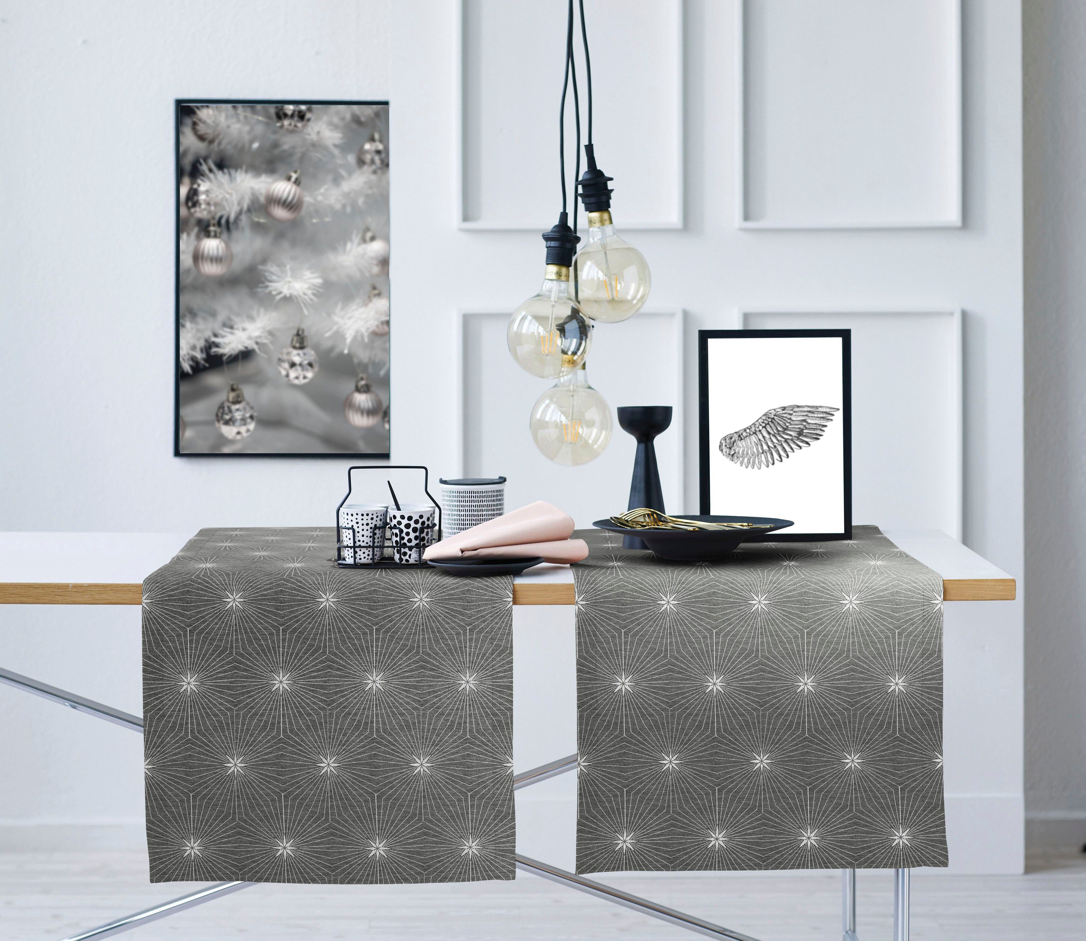 APELT Tafelloper 4710 CHRISTMAS GLAM, kerstdecoratie, kerst (1 stuk)