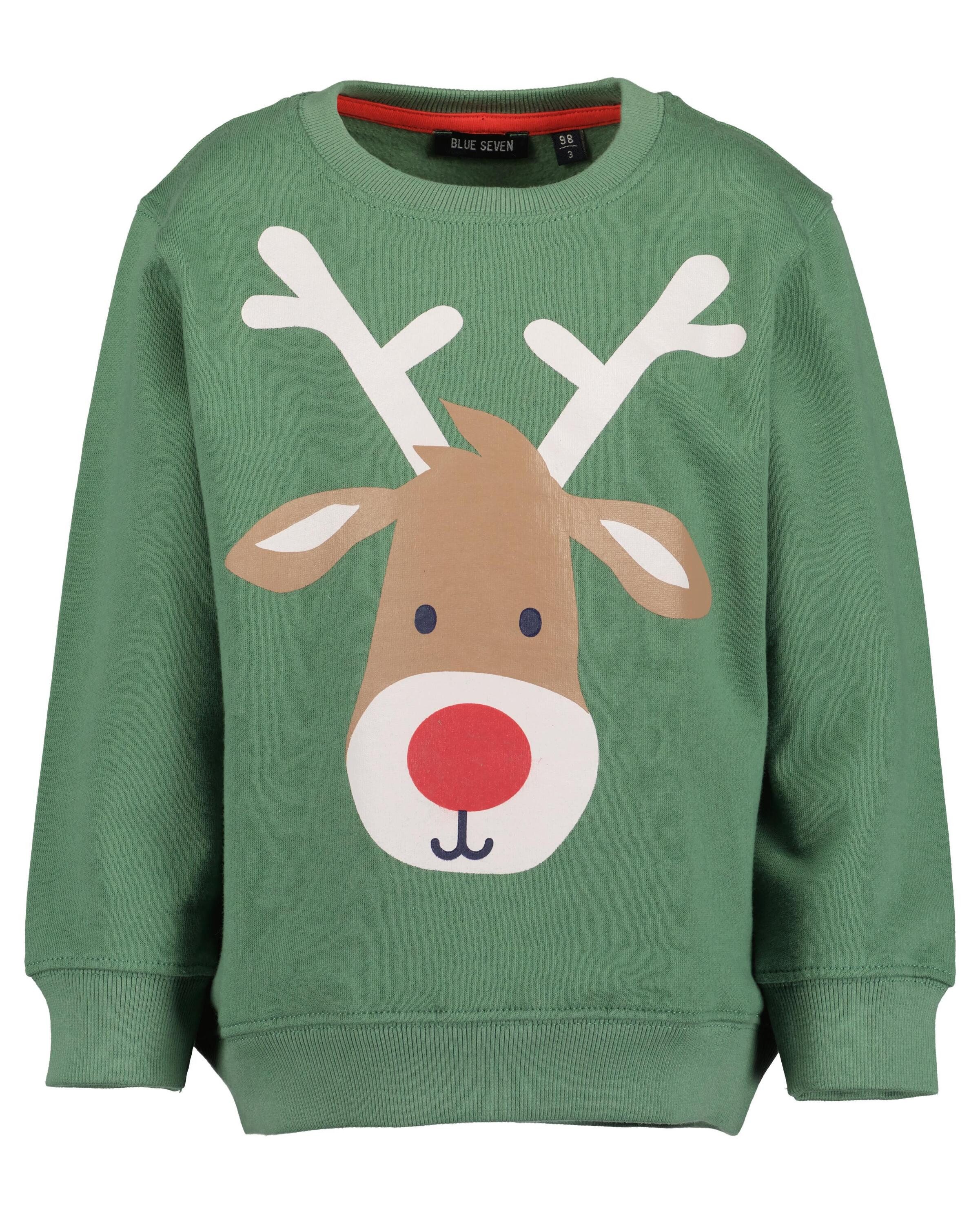 Blue Seven Sweatshirt Blue Seven jongens sweatshirt CHRISTMAS (1-delig)