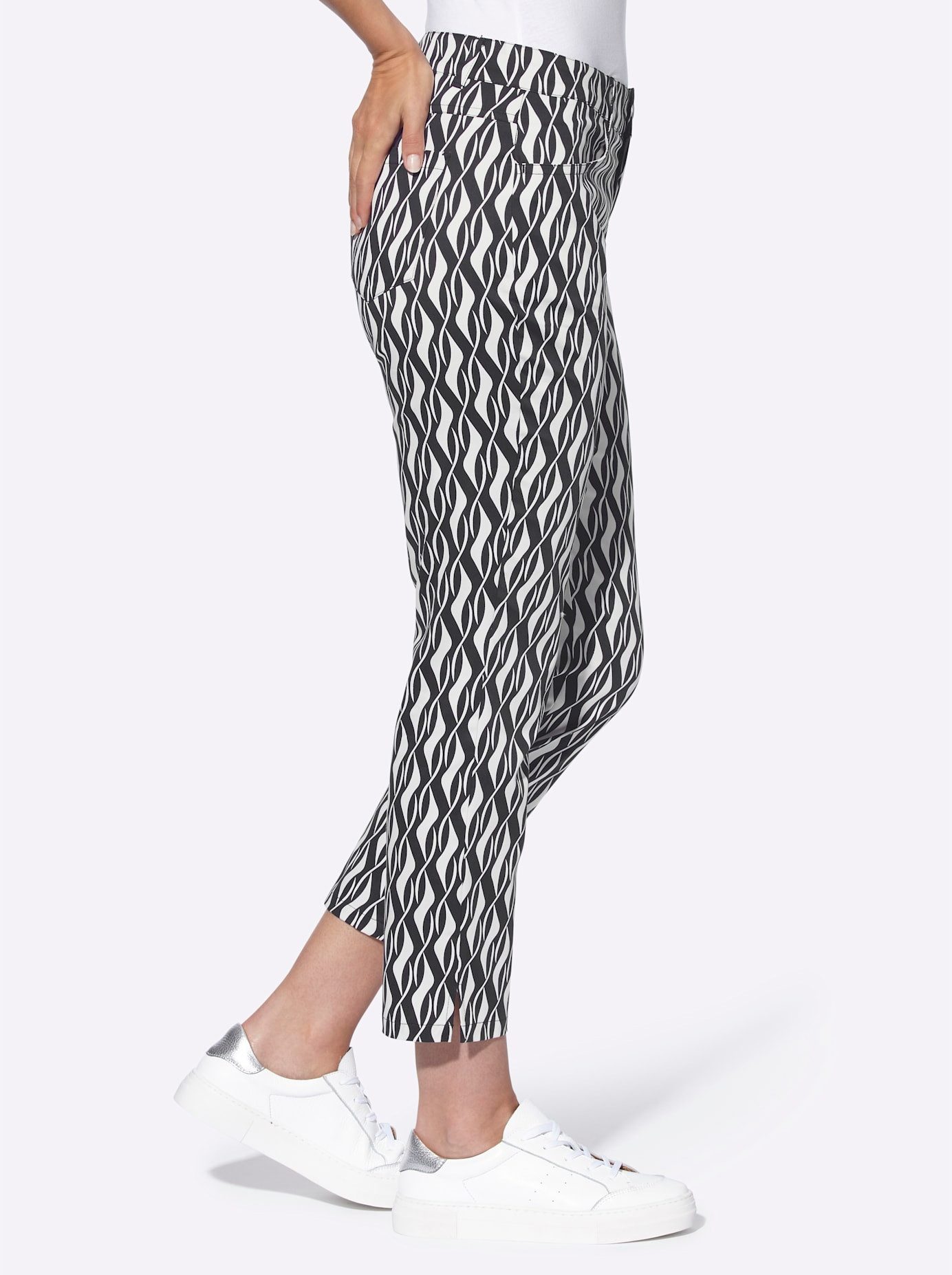 heine Geweven broek