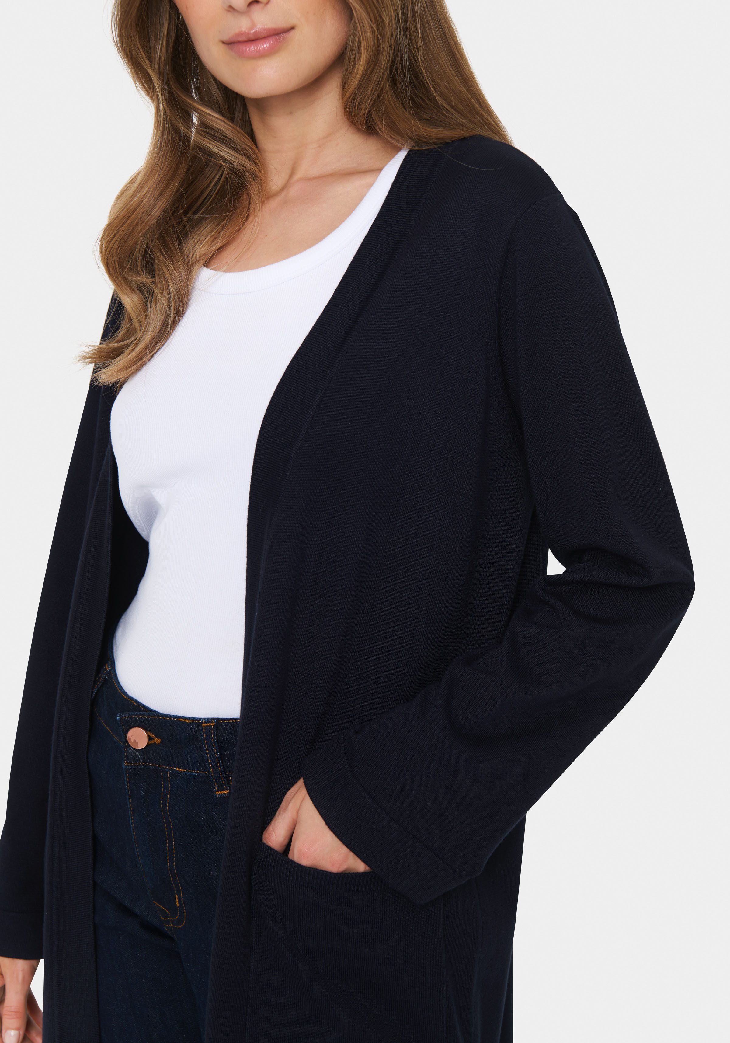 Saint Tropez Lang vest KilaSZ LS open cardigan