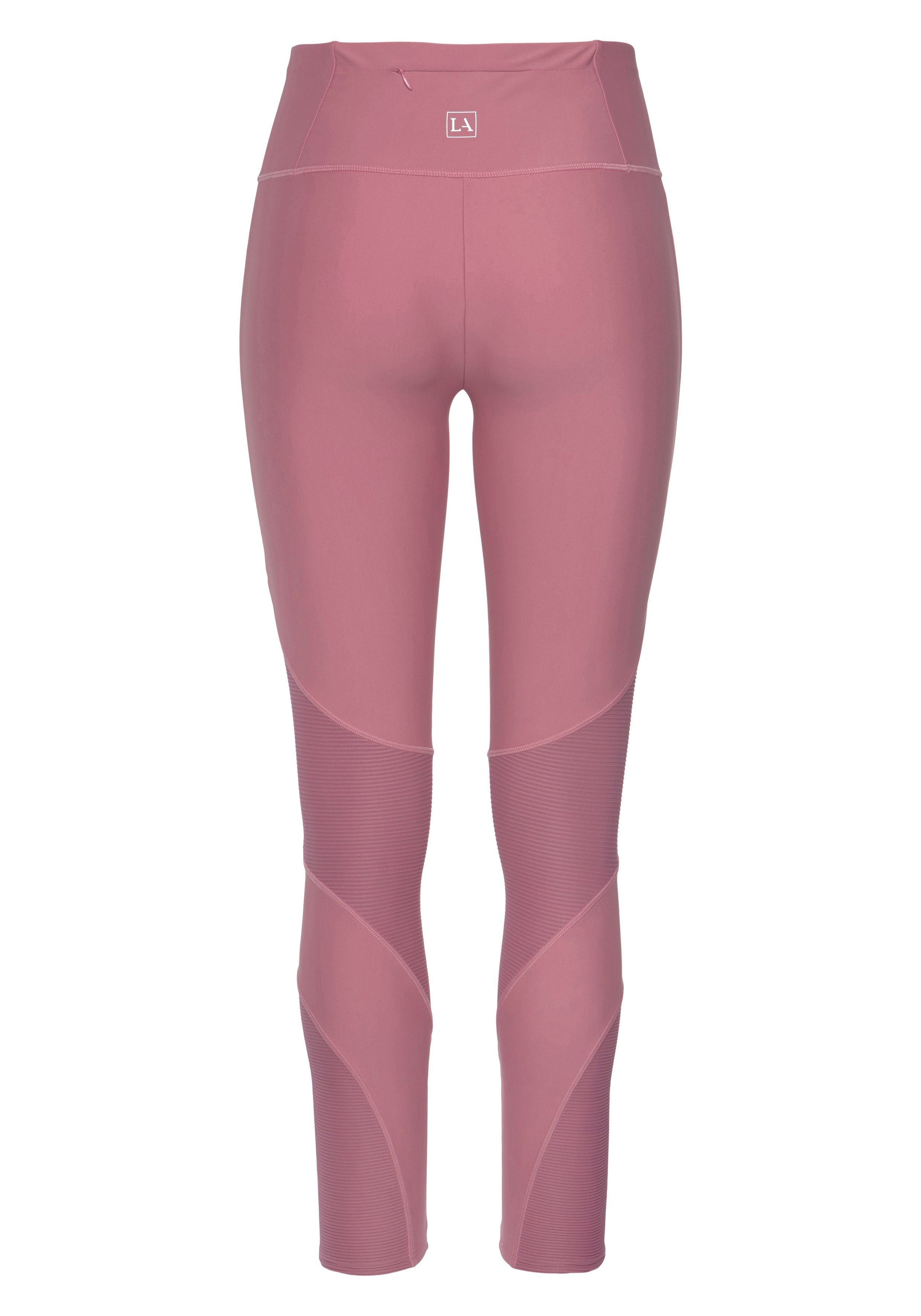 active by Lascana Legging met ribdetails