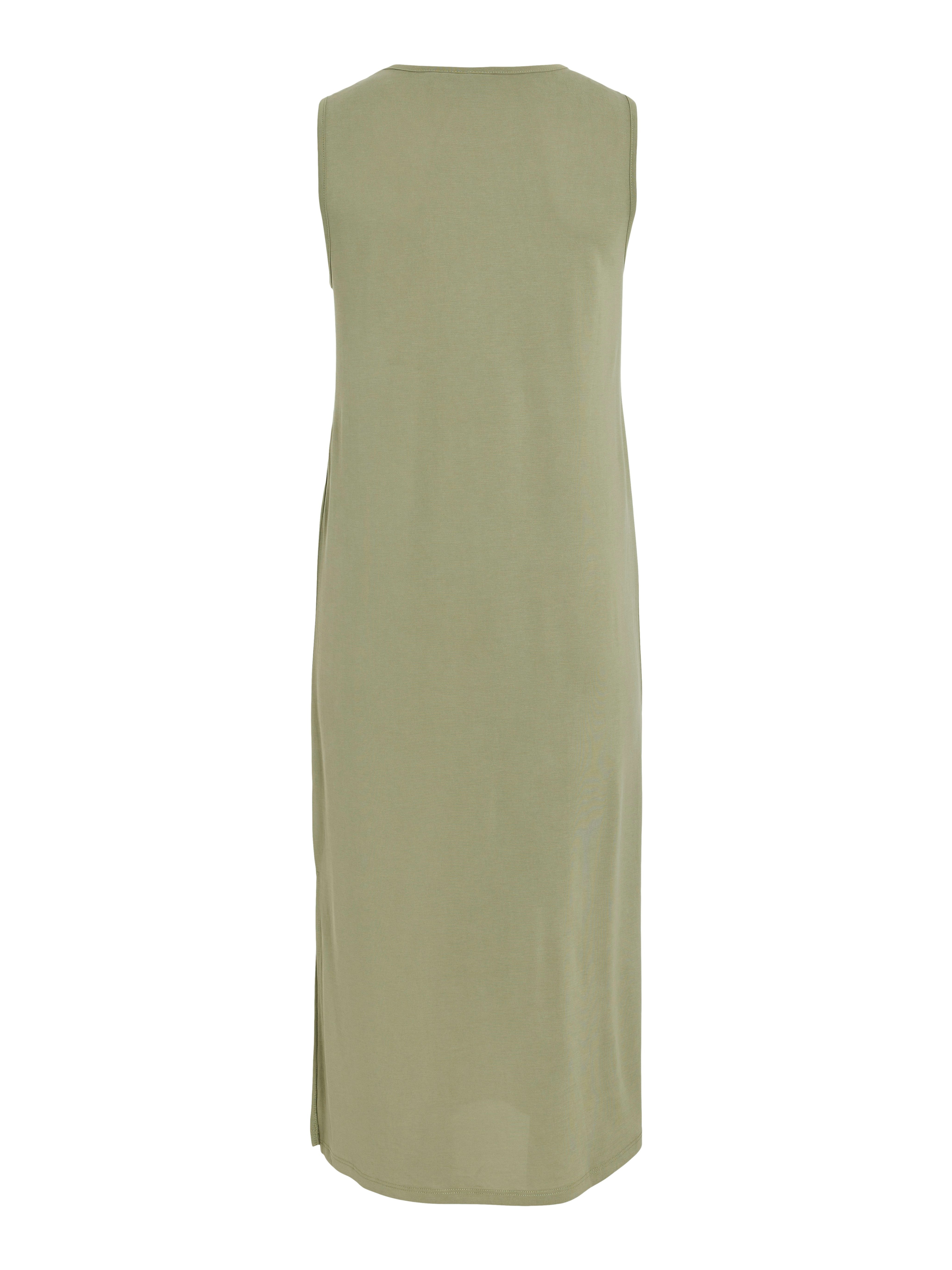 Vila Zomerjurk VIMODALA O-NECK S/L DRESS - NOOS