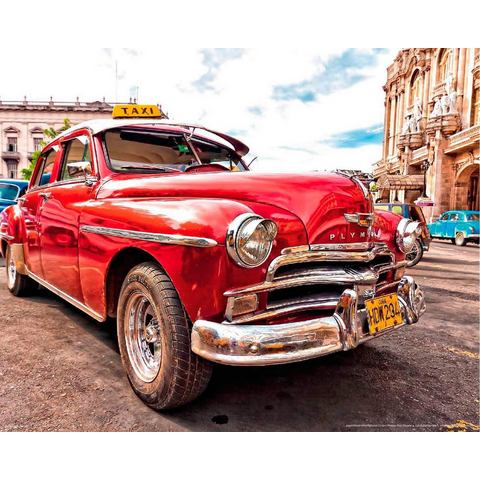 BMD fotobehang Old Cuba Car