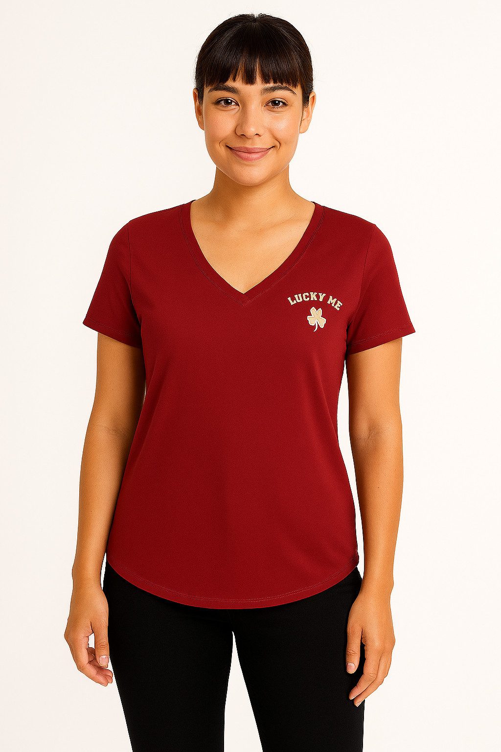 Vero Moda T-shirt VMEDA VANESSA SS TOP BOX JRS GA