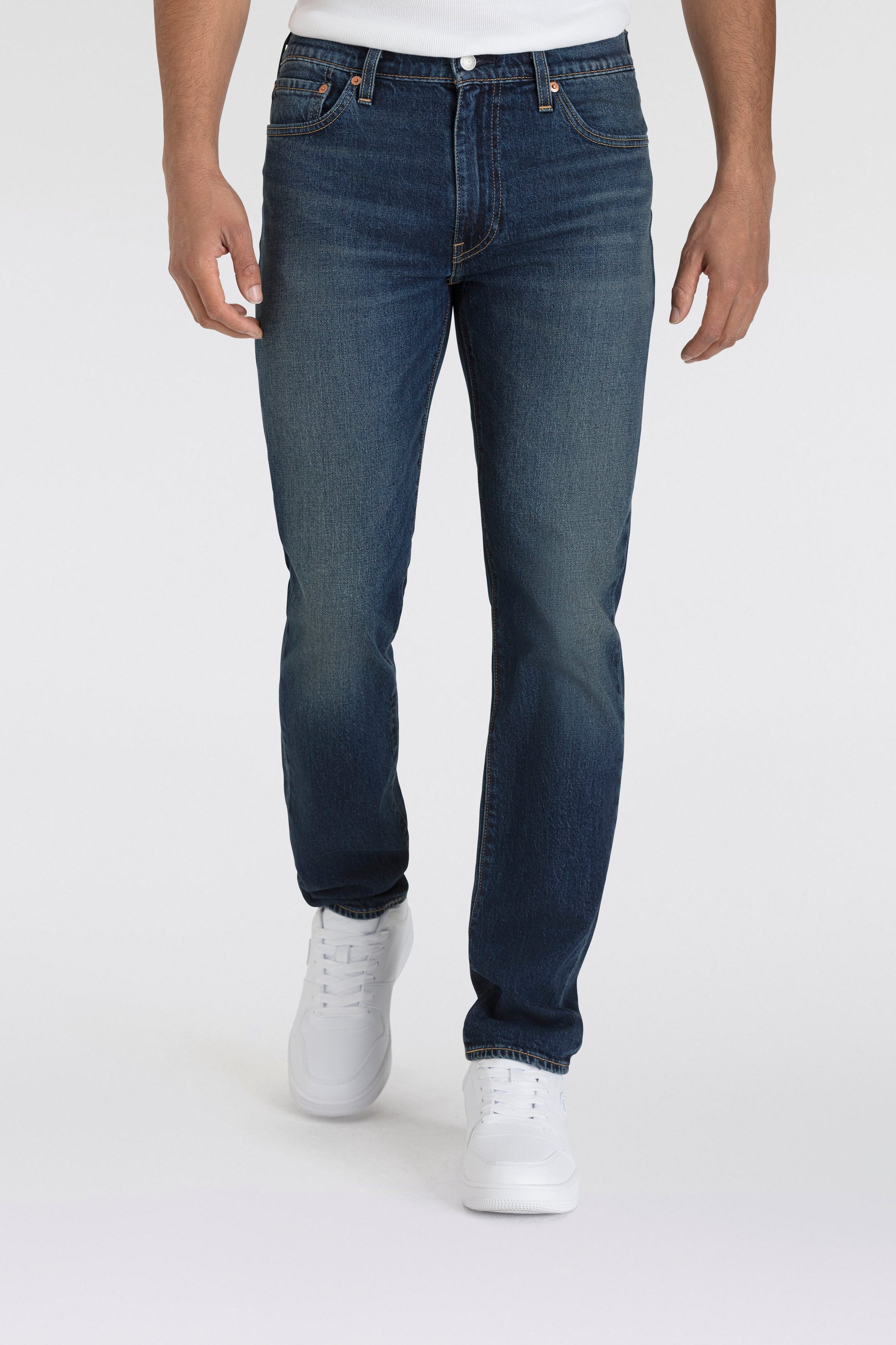 Levi's Slim fit jeans 511 SLIM met stretch heren slim fit jeans maat 34 blauw