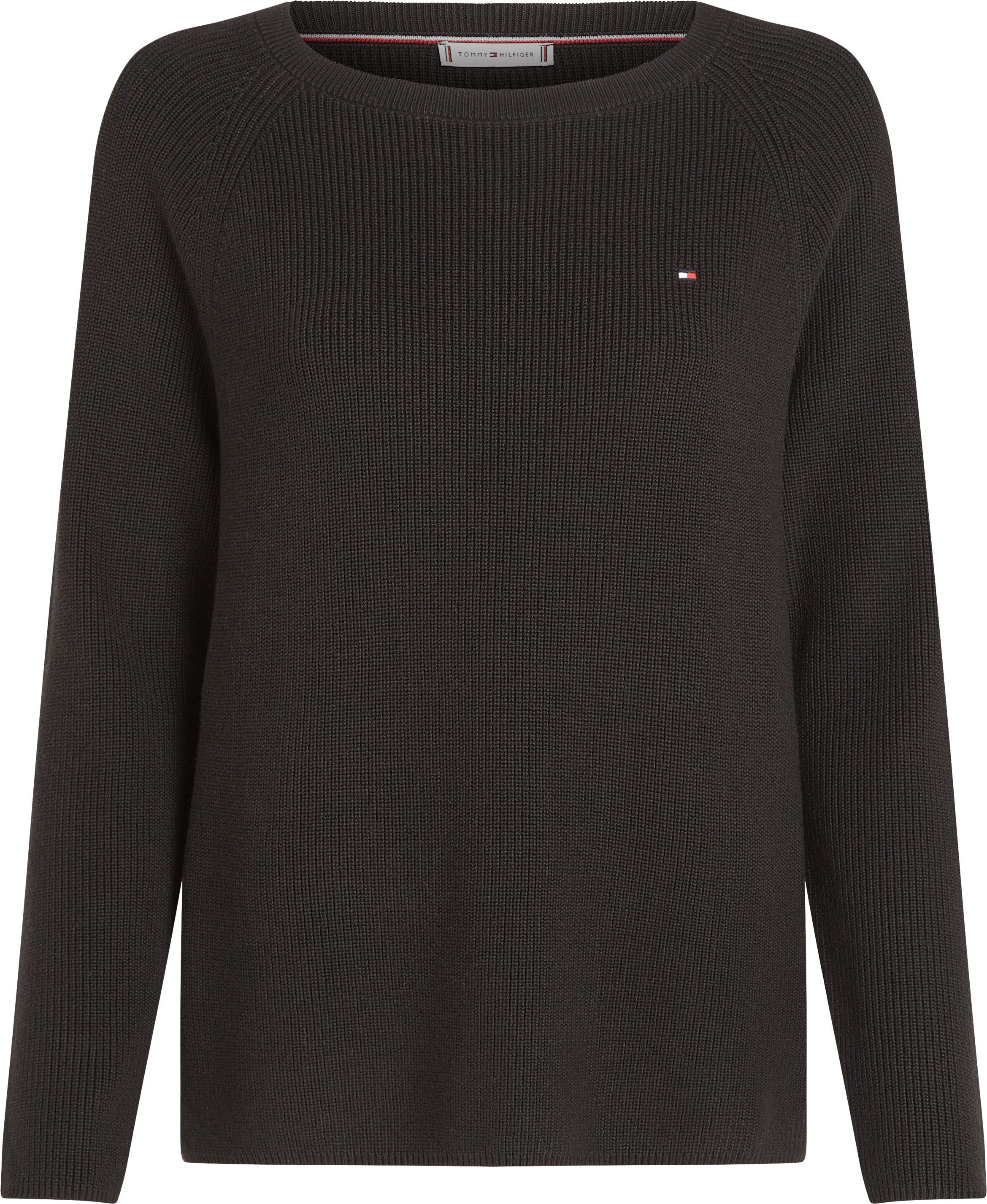 Tommy Hilfiger Gebreide trui CO CARDI FINE GG LS BOAT-NK SWT