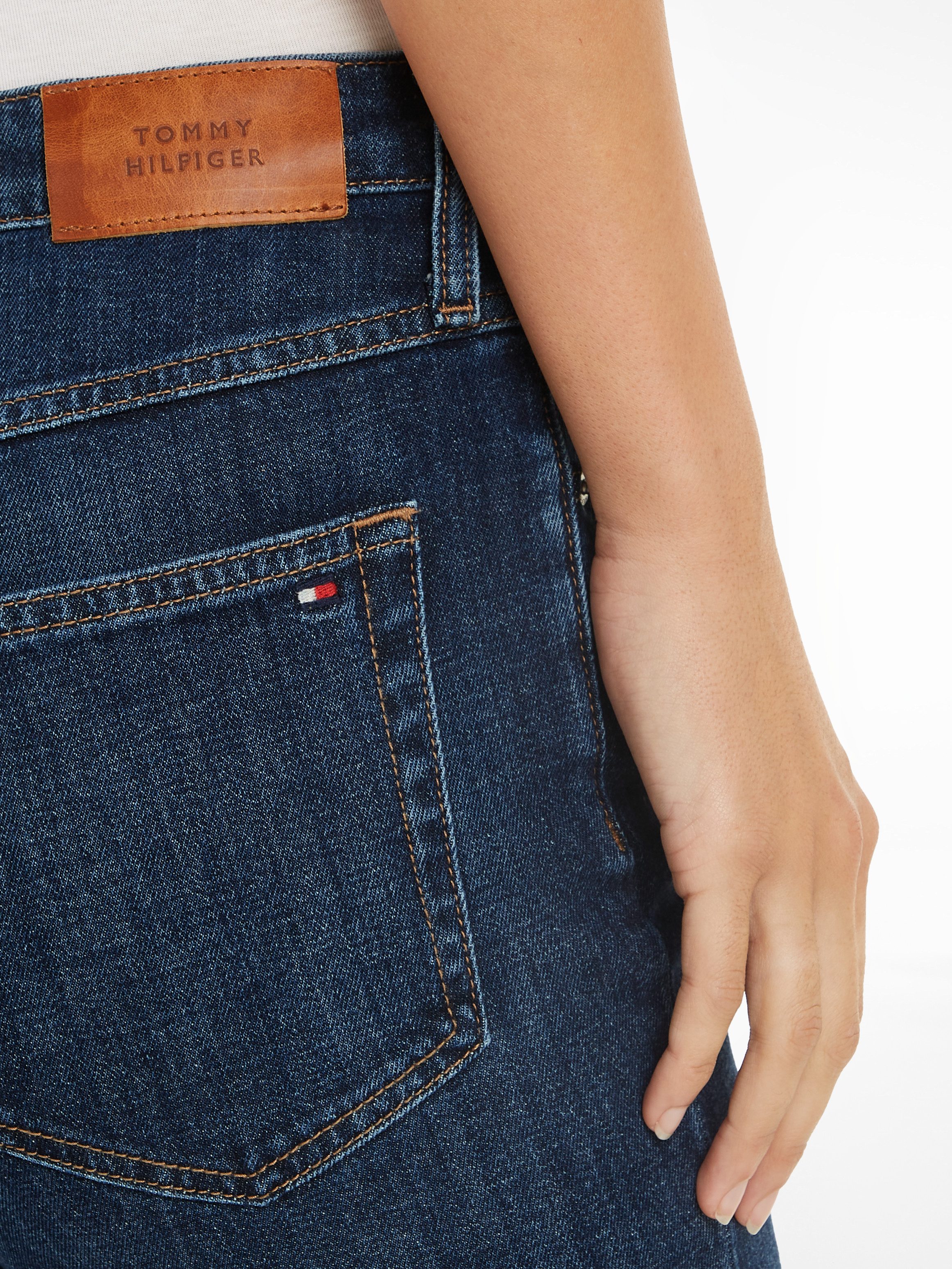 Tommy Hilfiger Straight jeans CLASSIC STRAIGHT RW STAY BLACK