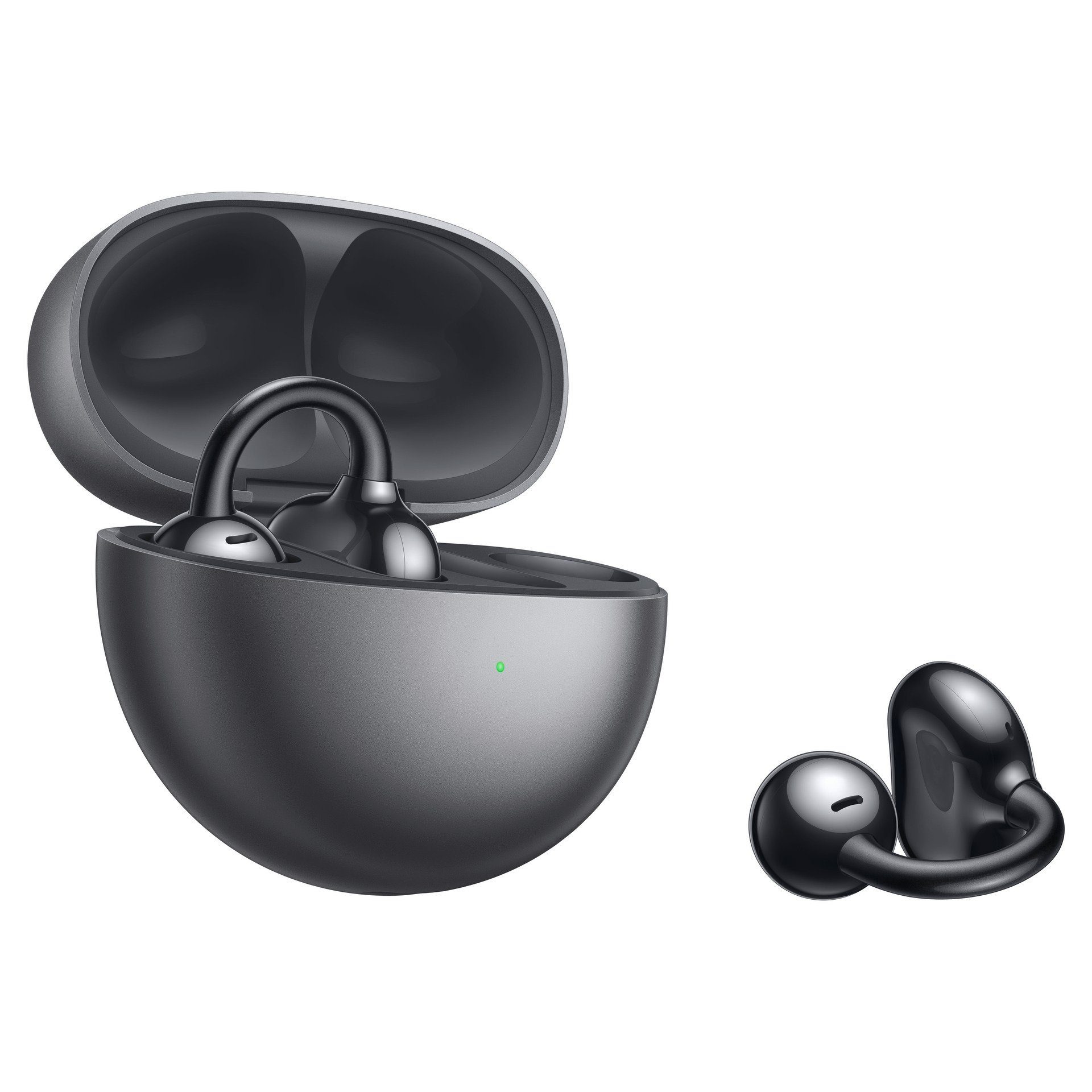 Huawei Draadloze in-ear hoofdtelefoon FreeClip in een nieuw bolvormig ontwerp, bluetooth 5.3 en ruisonderdrukking