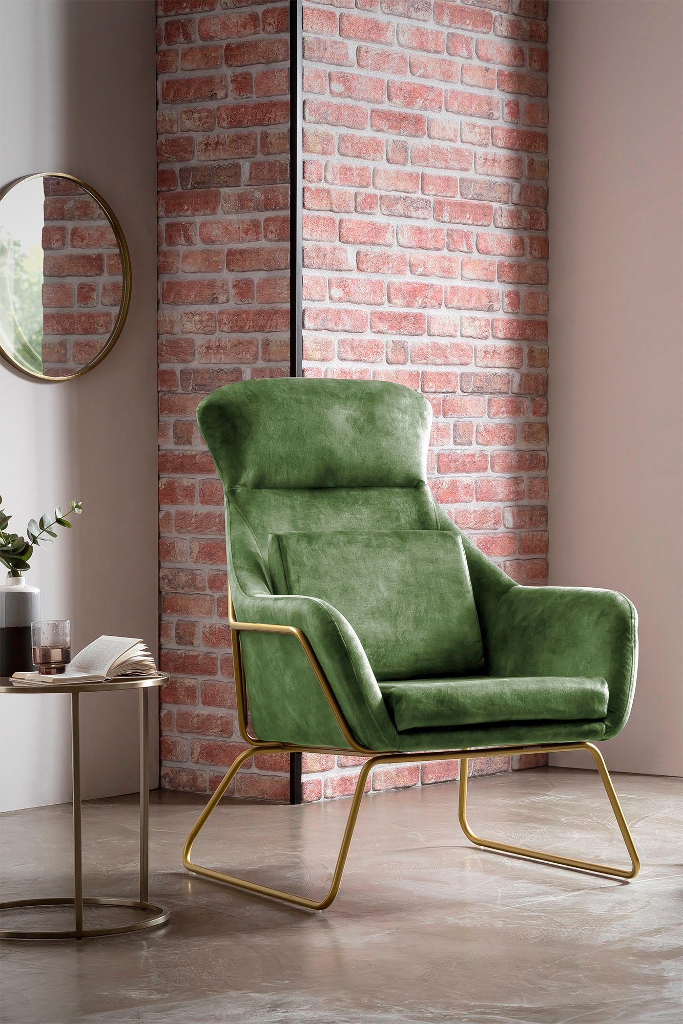 SalesFever Relaxfauteuil met rugkussens