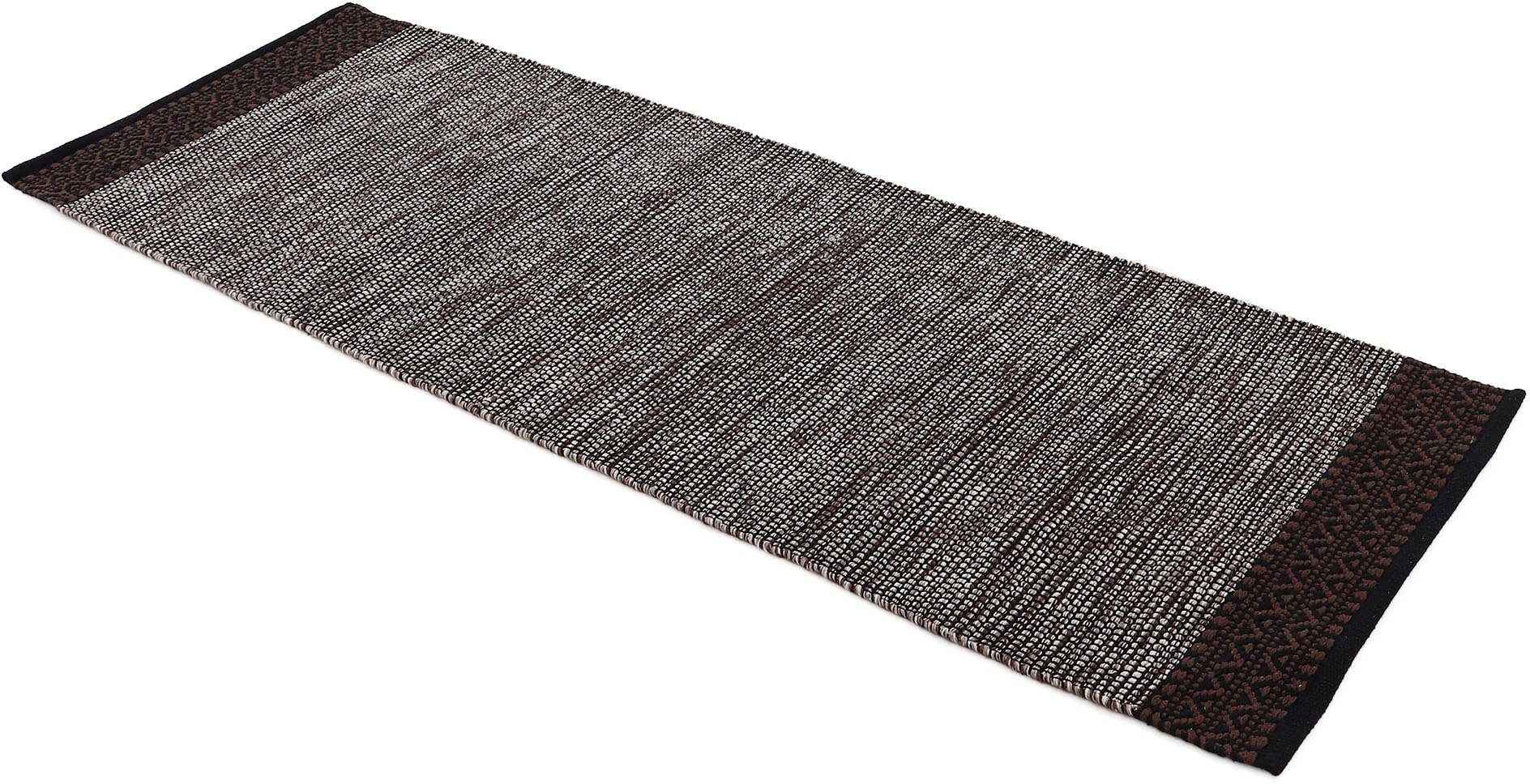 carpetfine Loper Kelim Mia Katoenen tweezijdig te gebruiken kleed