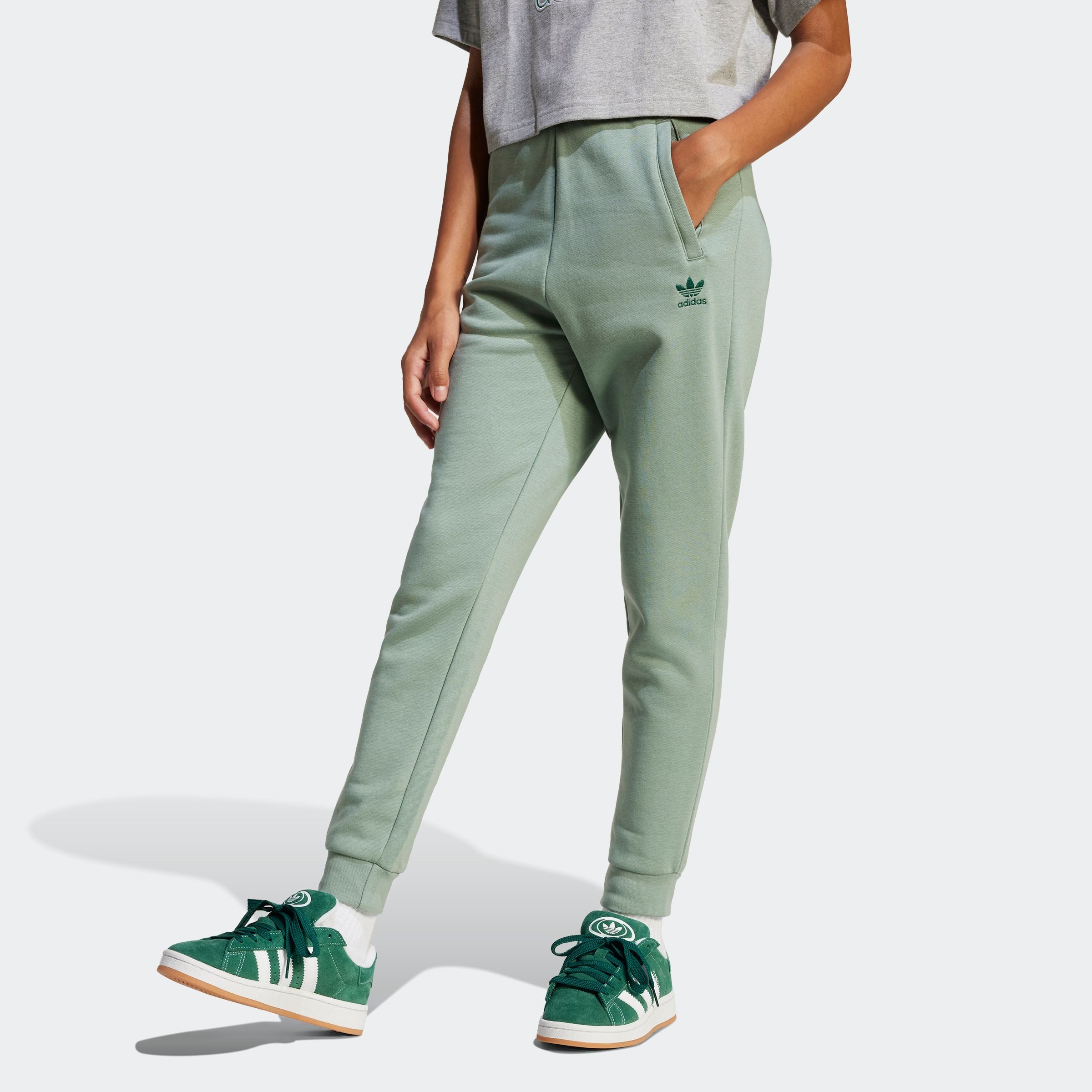 adidas Originals Sportbroek PANTS (1-delig) kinderen trainingsbroeken maat 128 groen