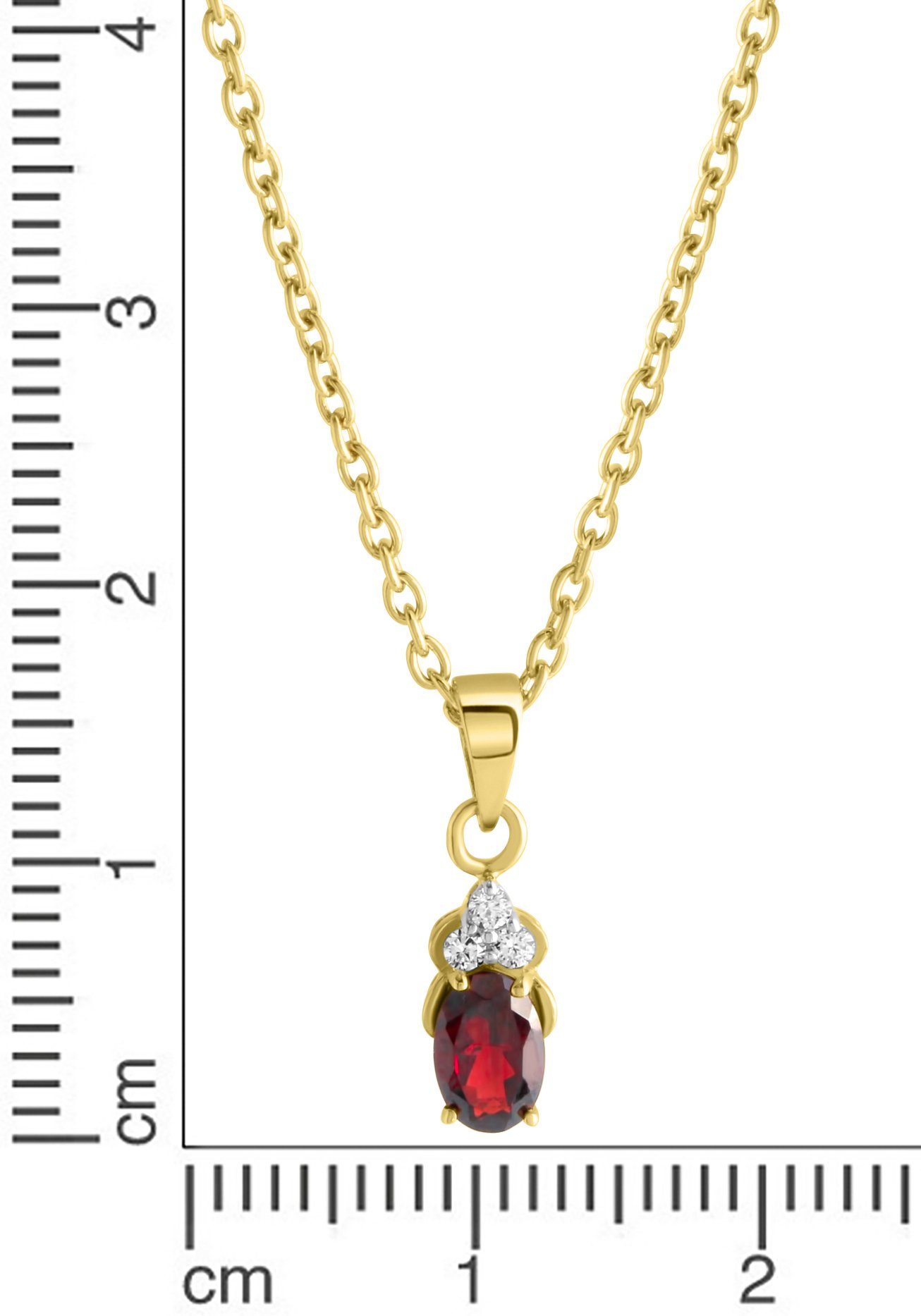 Firetti Ketting met hanger Sieraad cadeau zilverkleur 925 halssieraad halsketting ankerketting