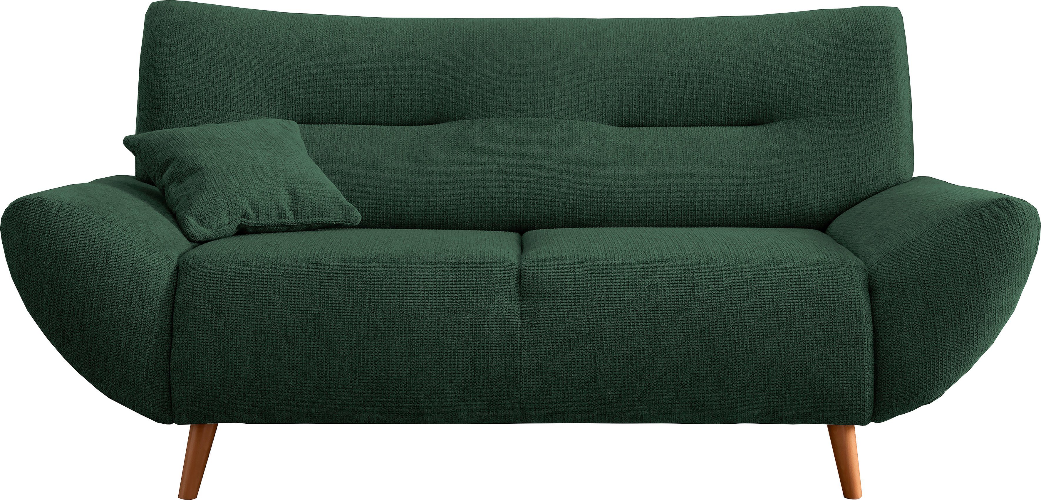 INOSIGN Zithoek Drago, modern en tijdloos, actuele vormtaal, comfortabel leverbaar als fauteuil/hoekbank, diverse stoffen, incl. 2 sierkussens (set, 2-delig)