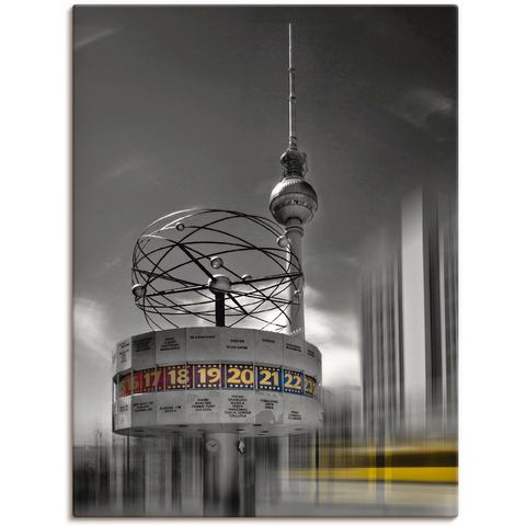 Artland artprint Dynamische-Kunst Berlin Alexanderplatz