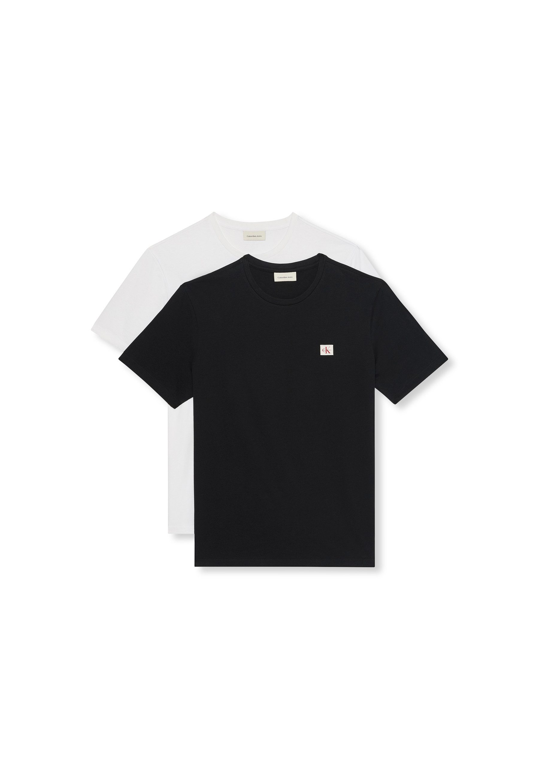 Calvin Klein T-shirt SS BADGE TEE 2 PACK (Set van 2)