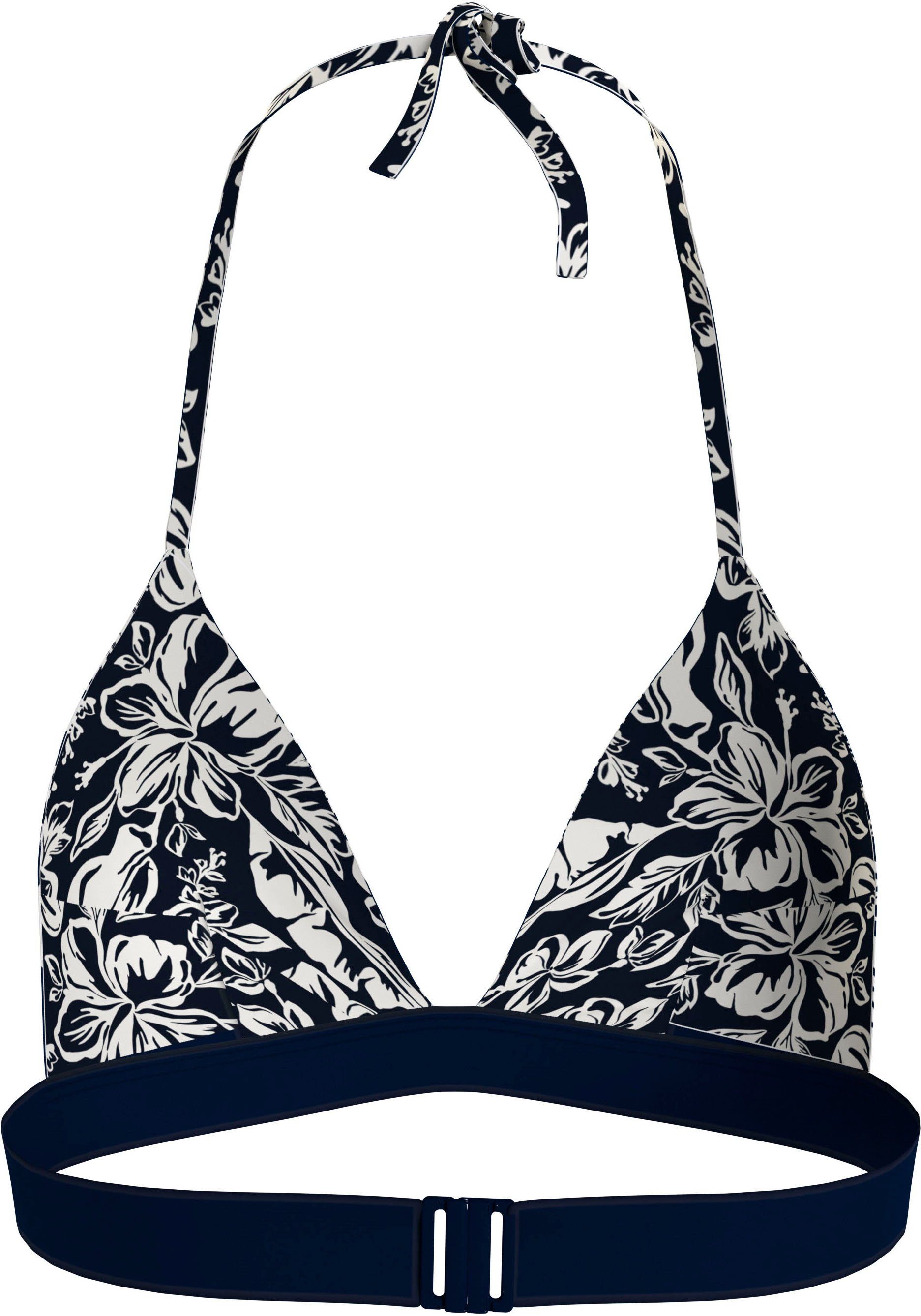 Tommy Hilfiger Swimwear Triangel-bikinitop met bloemmotief