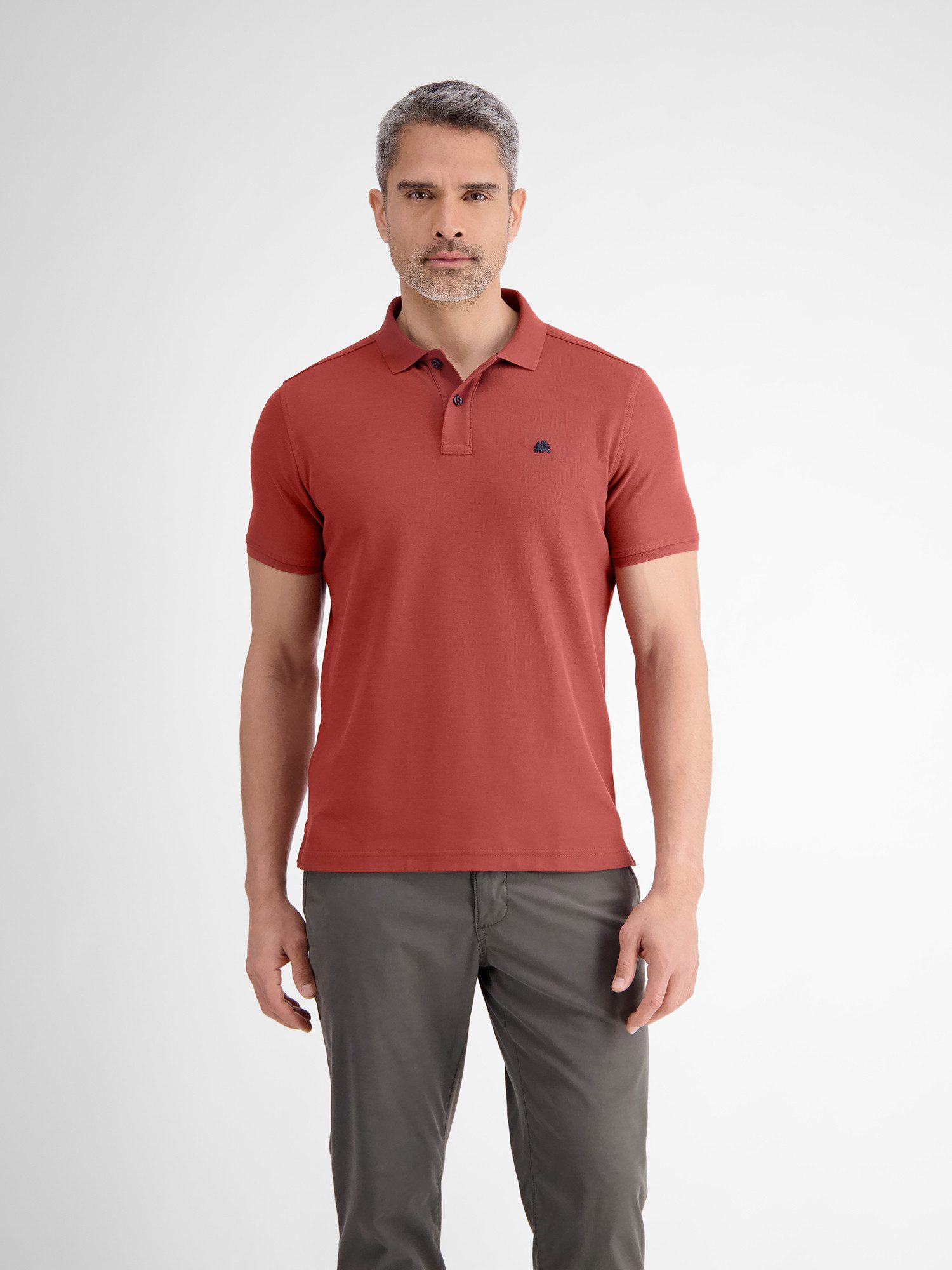Lerros Poloshirt LERROS klassieke polostijl in *Cool & Dry* piquékwaliteit