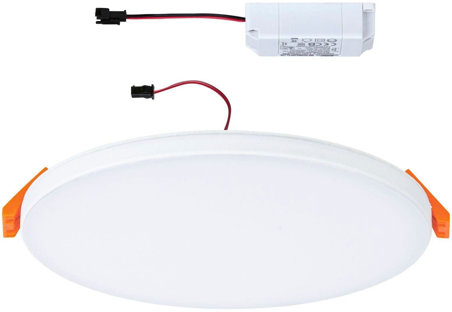 Paulmann Ledinbouwlamp Veluna VariFit Edge IP44 rond 160mm 1100lm 3000K Wit dimbaar (1 stuk)