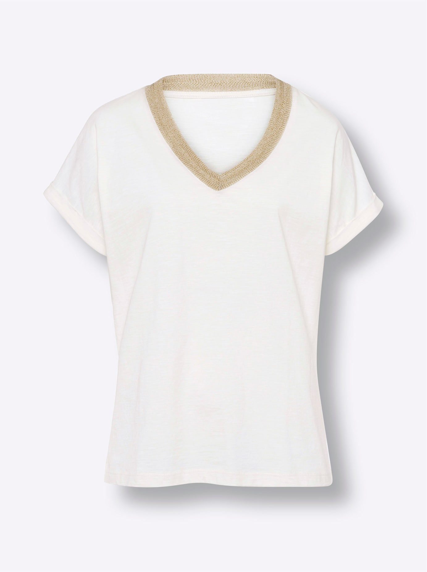 heine Shirt met V-hals Shirt (1-delig)