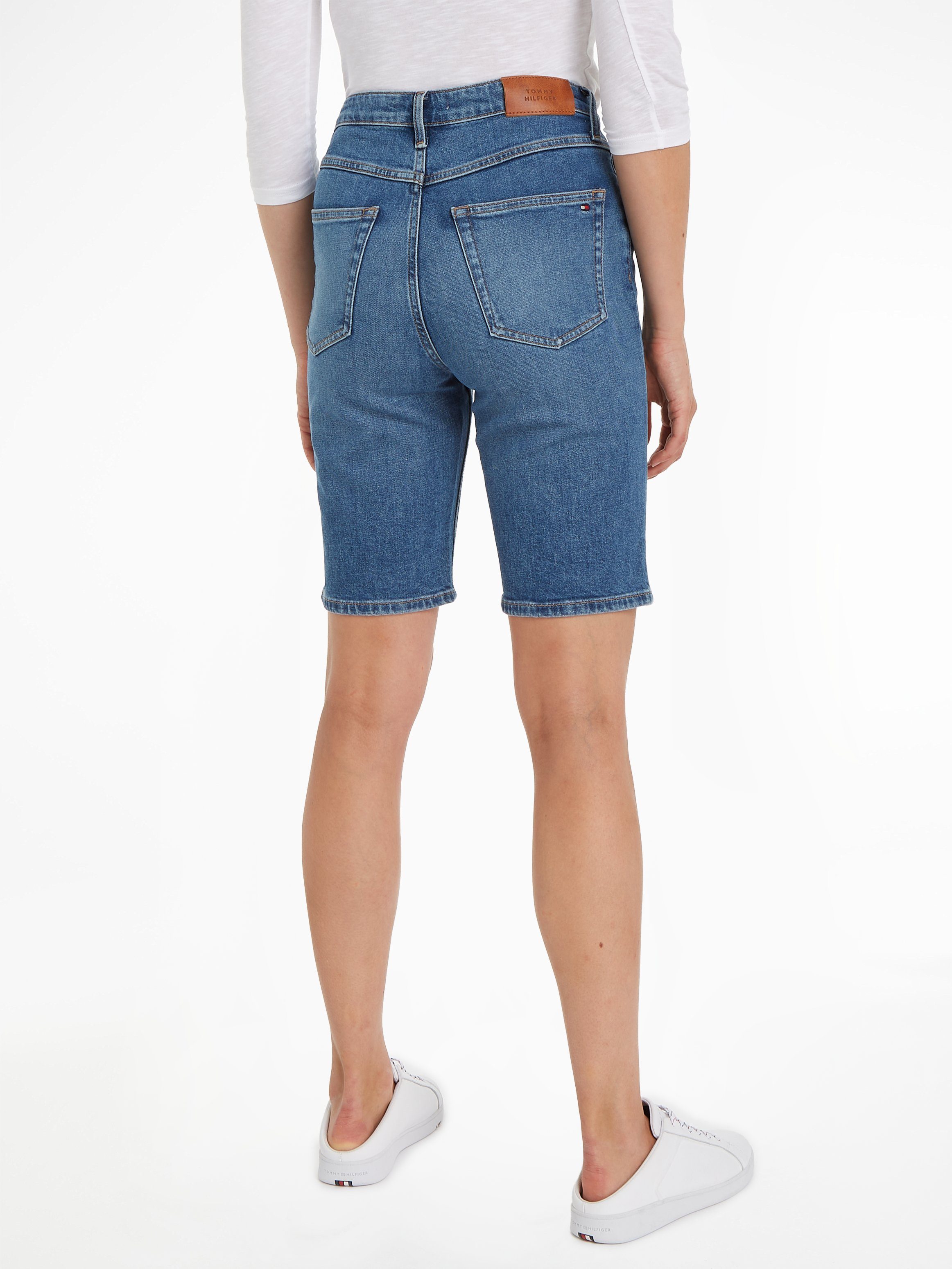 Tommy Hilfiger Short DNM SLIM SHORT HW MEL
