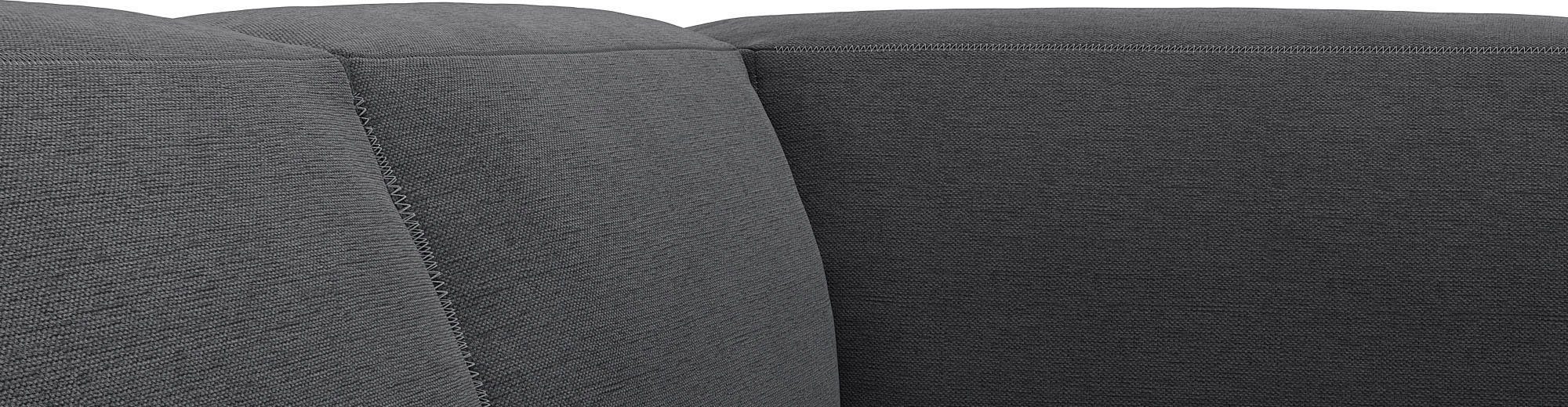 FLEXLUX Hoekbank Lucera, super comfortabel door hoogwaardige zitconstructie met koudschuim