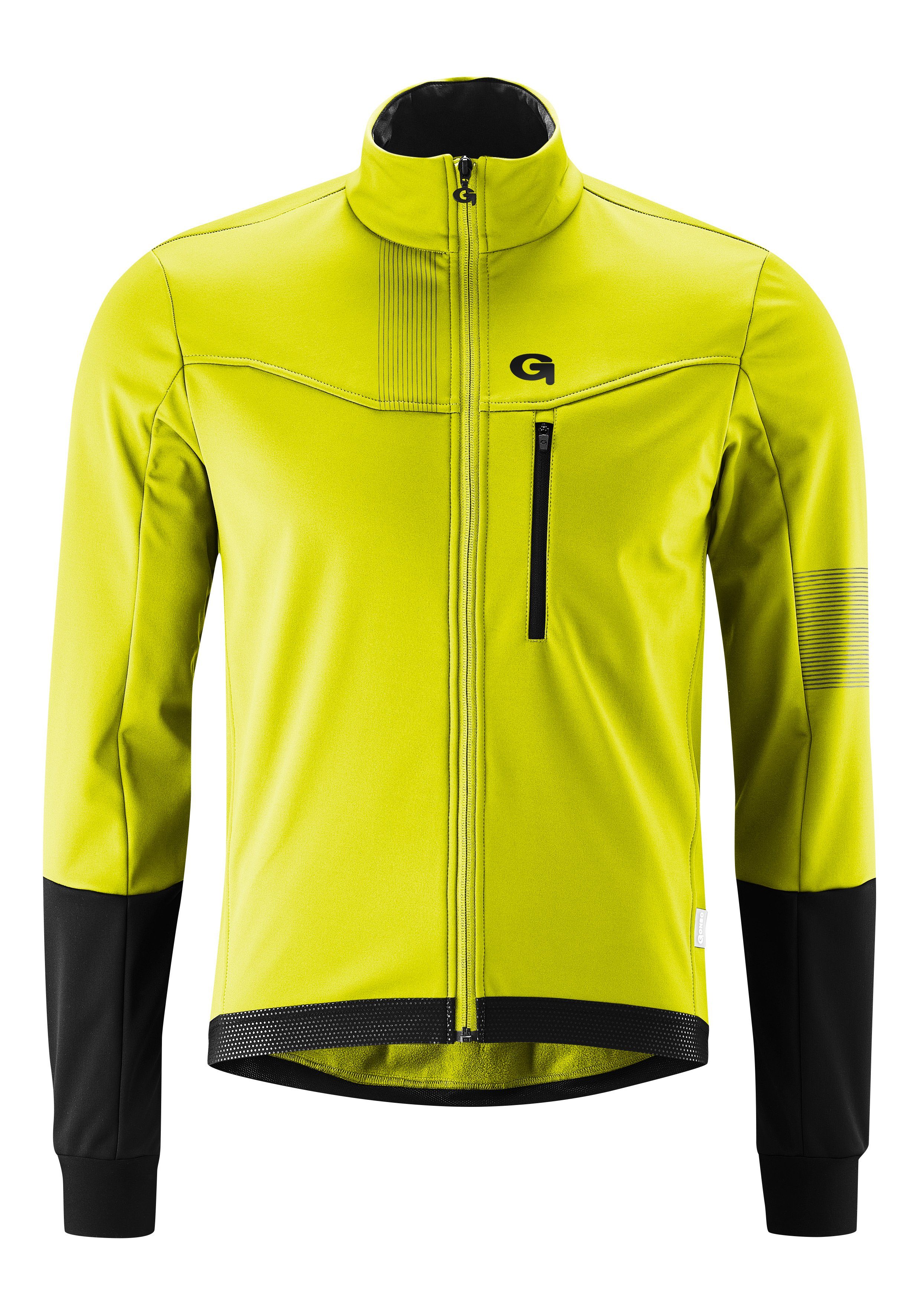 Gonso Fietsjack Valaff Heren softshell jacke, windjacke ademend en waterafstotend