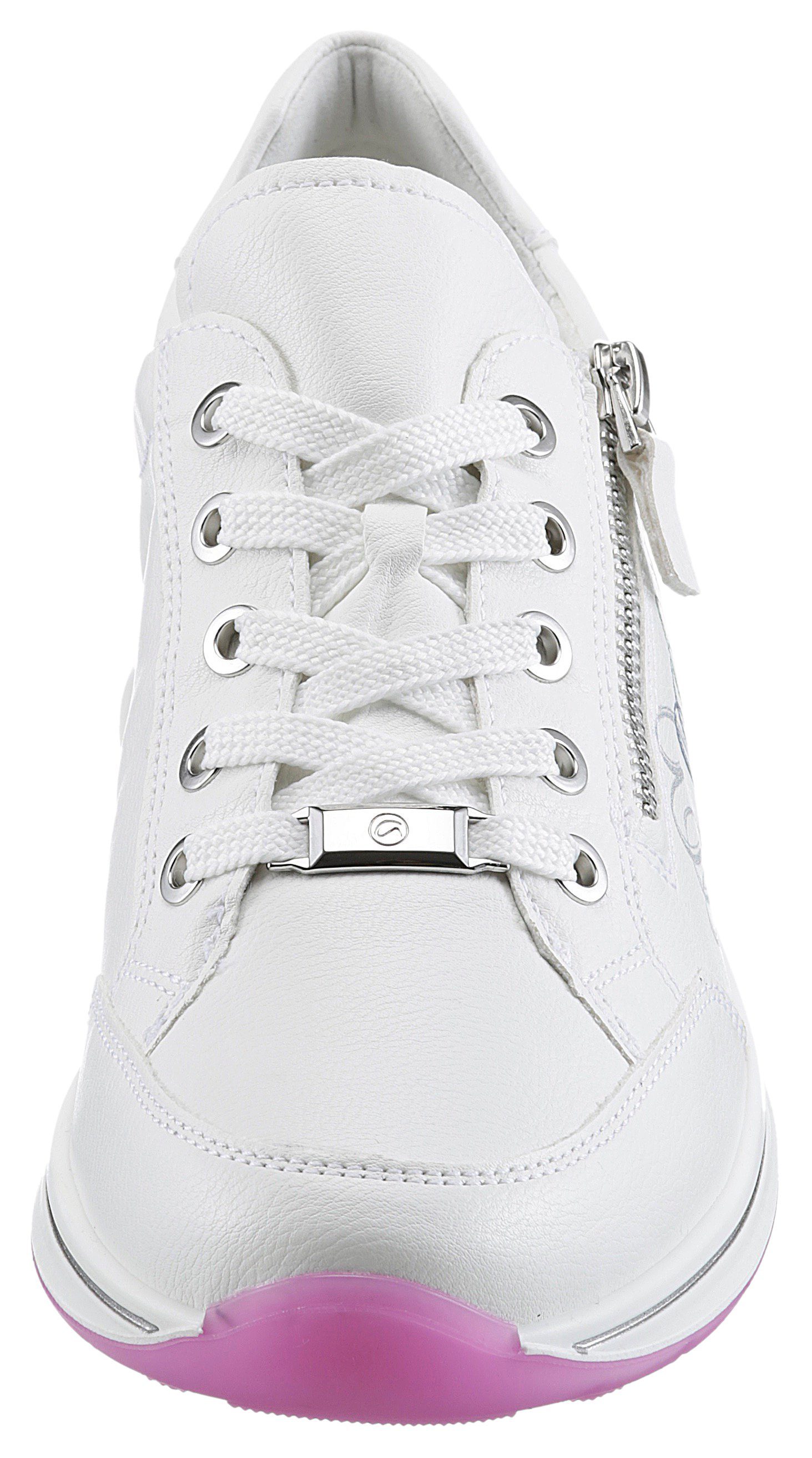Ara Sneakers OSAKA met high soft voetbed, h-breedte, vrijetijdsschoen, lage schoen, veterschoen