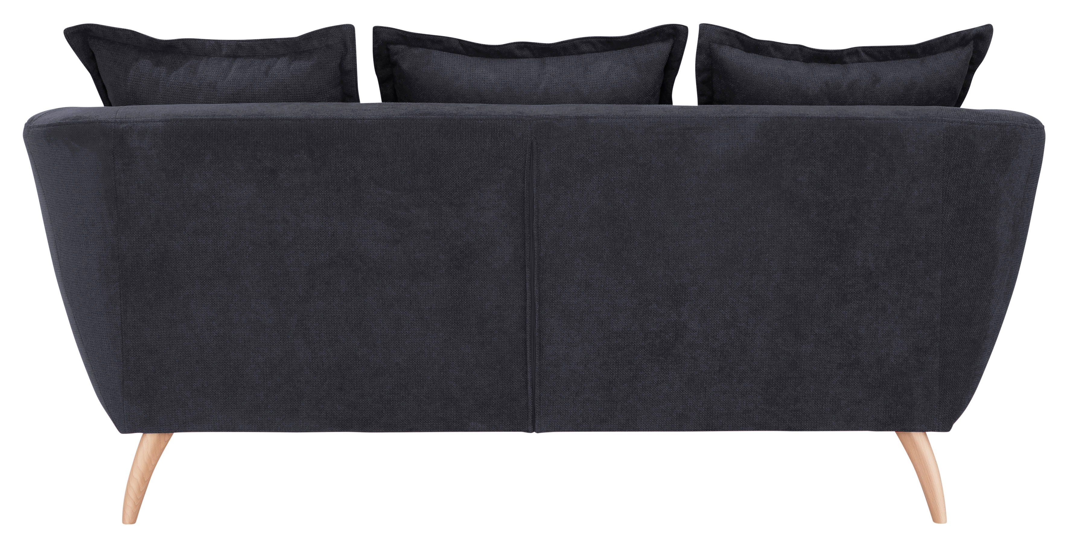 Home affaire 2,5-zitsbank Baggio modern en romantisch design, comfortabel