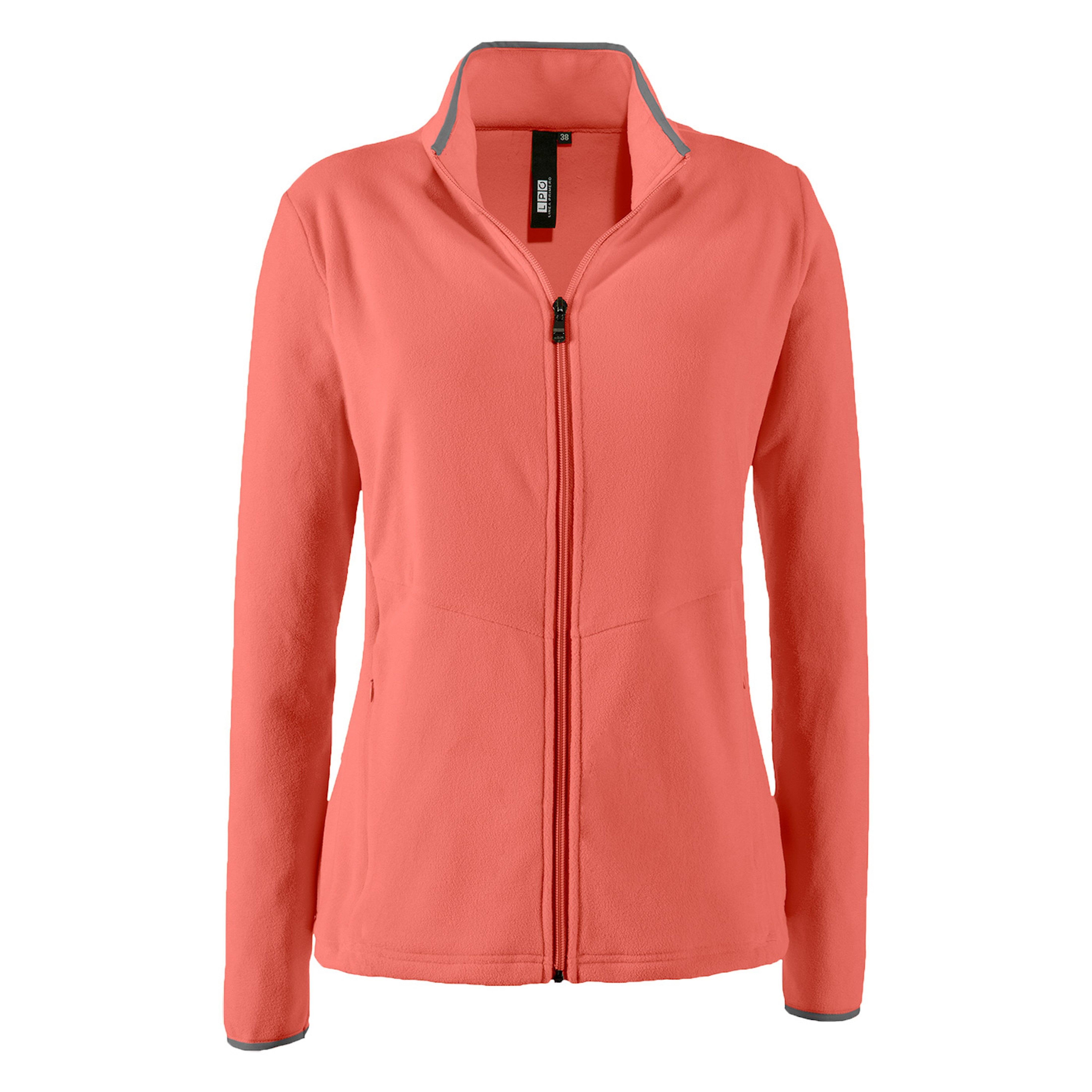 DEPROC Active Fleecejack DECORAH II WOMEN zacht fleecejack in traditionele look dames fleece vesten maat 40/42 (M) rood
