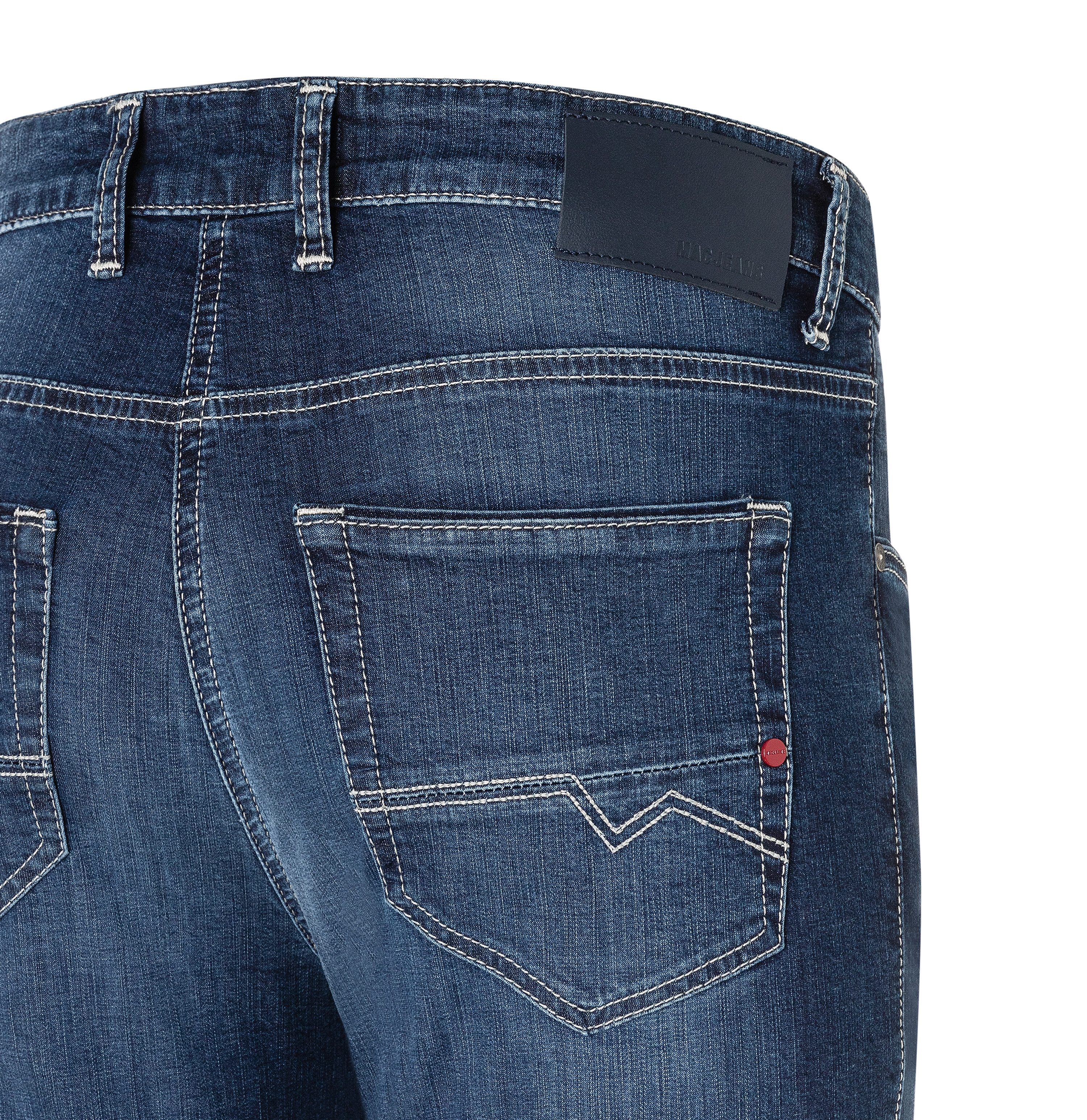 MAC Slim fit jeans Arne-Pipe light smalle figuuraccentuerende snit