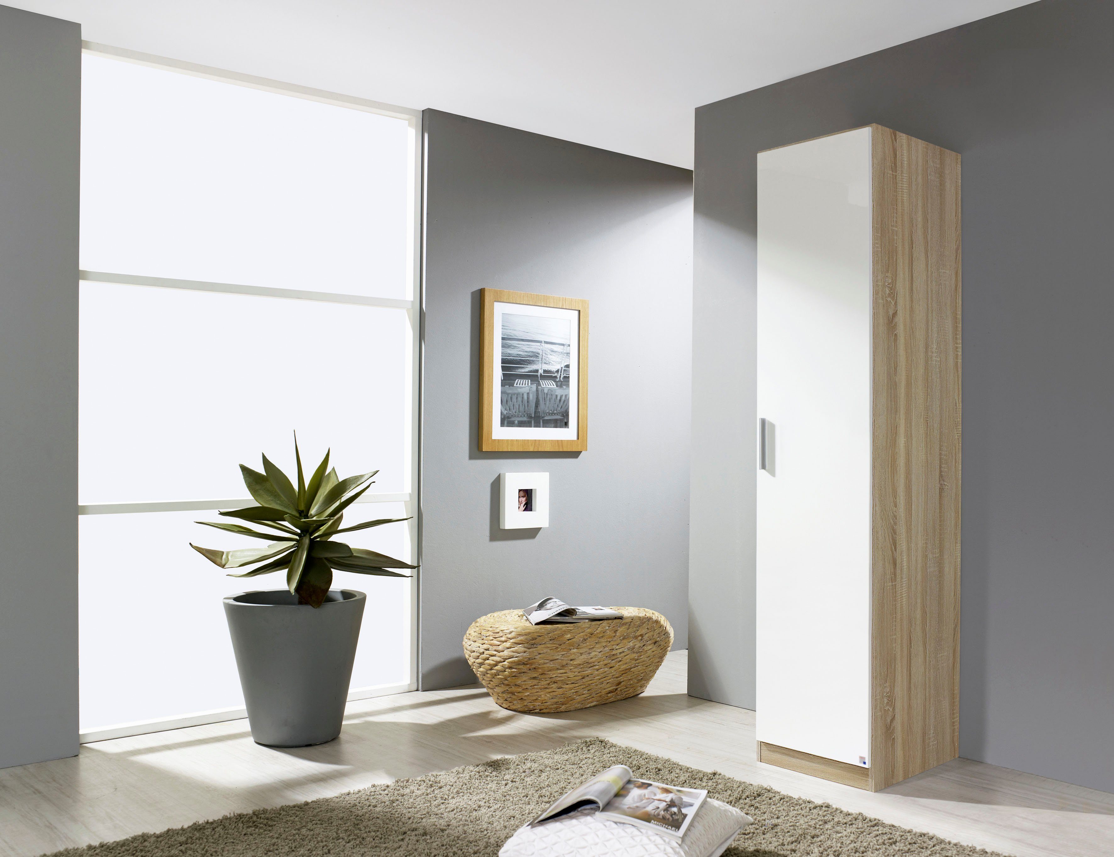 rauch Draaideurkast Kledingkast Kast Garderobe Slaapkamerkast CELLE in 4 breedtes en 2 hoogtes, optioneel met lades made in germany