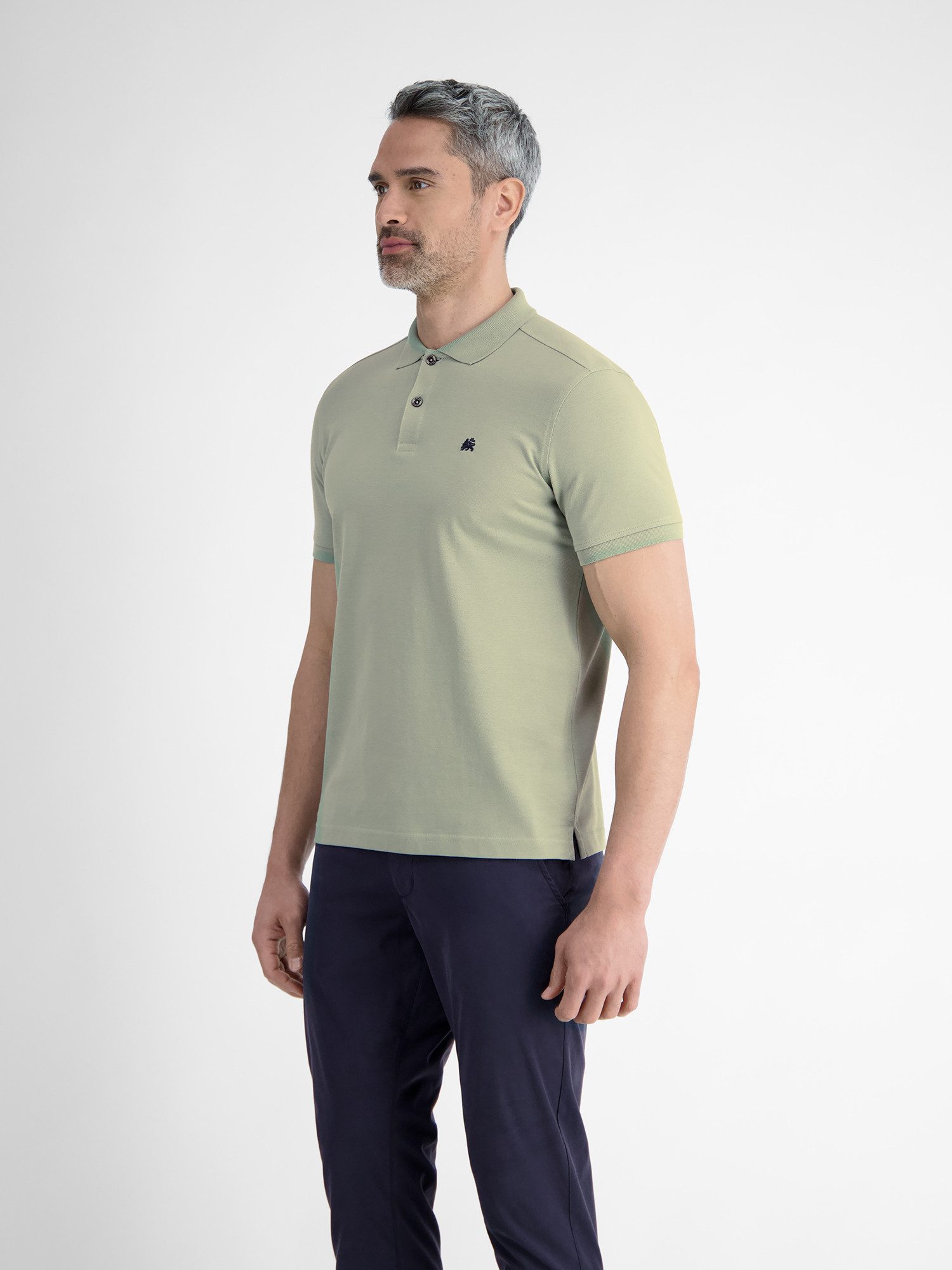 Lerros Poloshirt LERROS basic poloshirt voor heren, effen