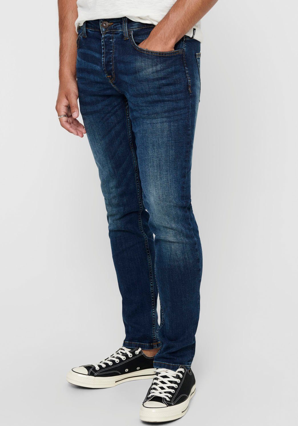ONLY & SONS Regular fit jeans ONSWEFT REGULAR MAT DNM NOOS