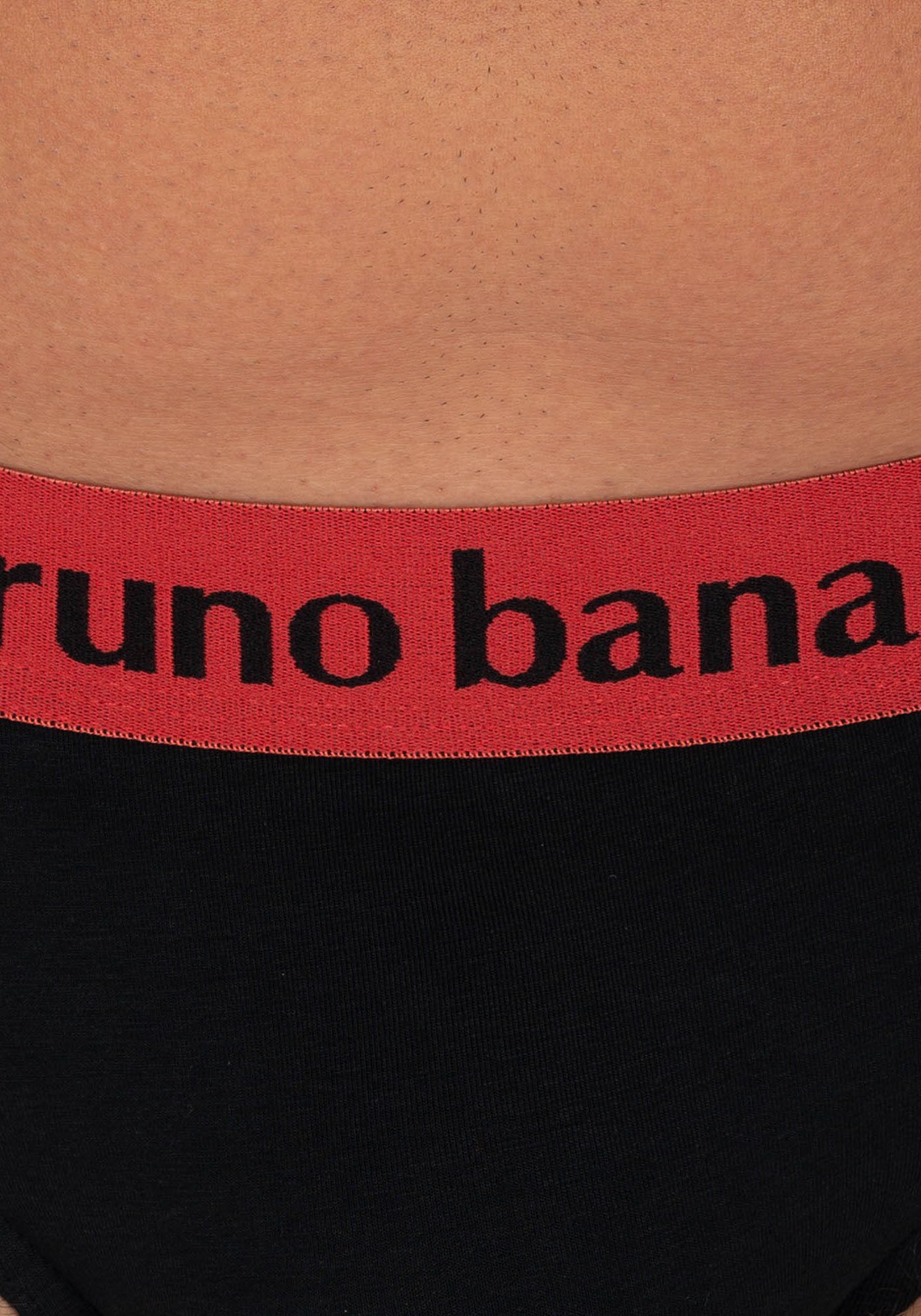 Bruno Banani Slip Flowing met logoband (2 stuks Set van 2)