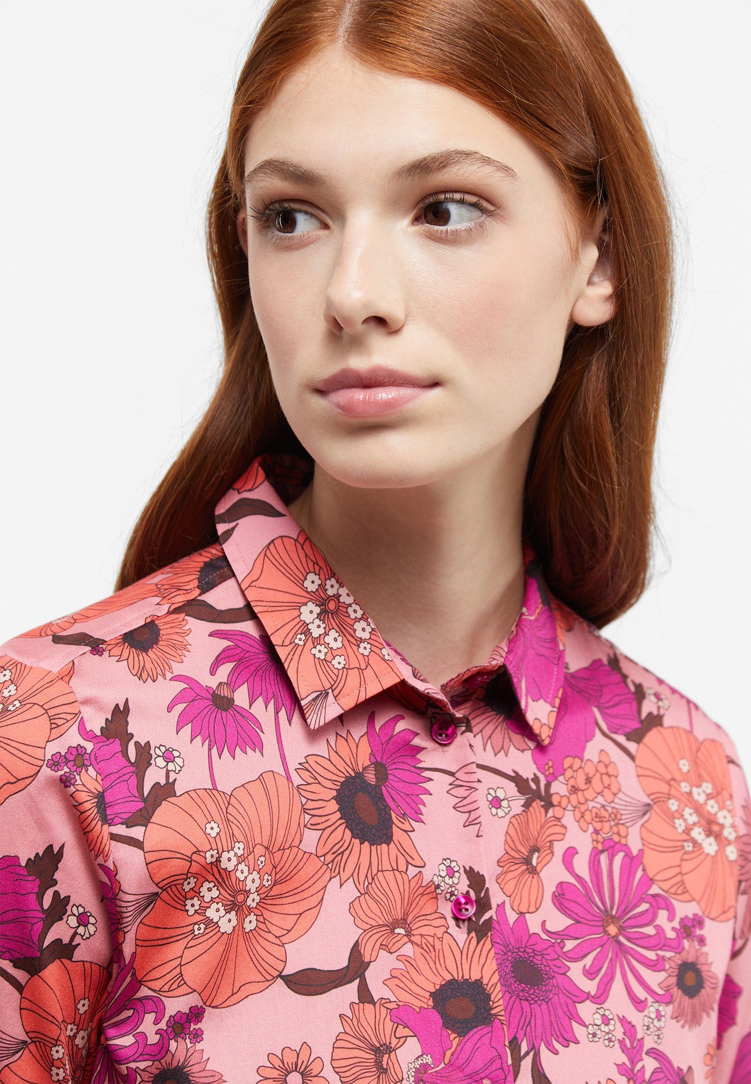 Eterna Overhemdblouse Regular fit EASY IRON (gemakkelijk te strijken)