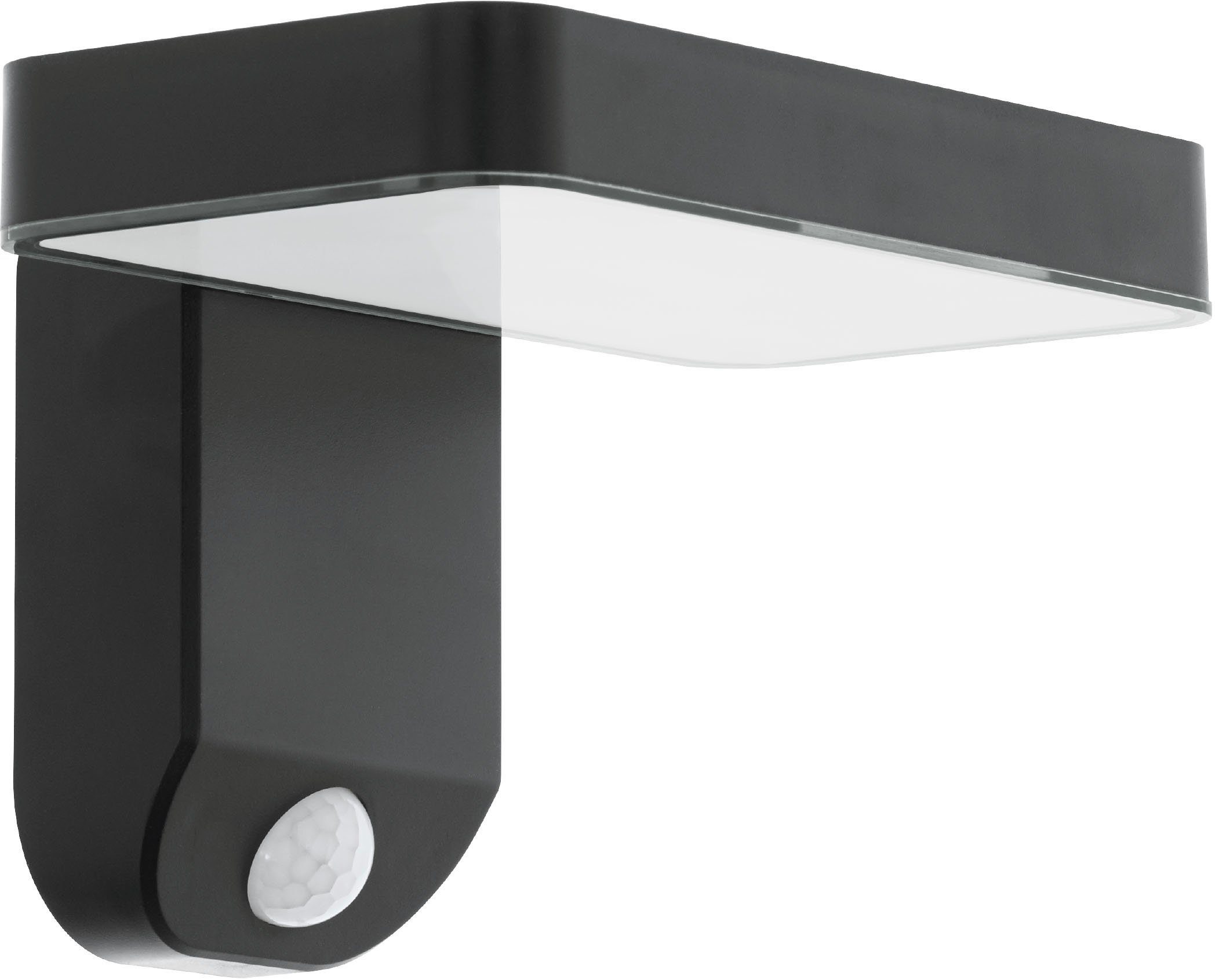 EGLO Plafondlamp PASTION Plafondlamp in zwart van kunststof - 4,5W - warmwit (1 stuk)