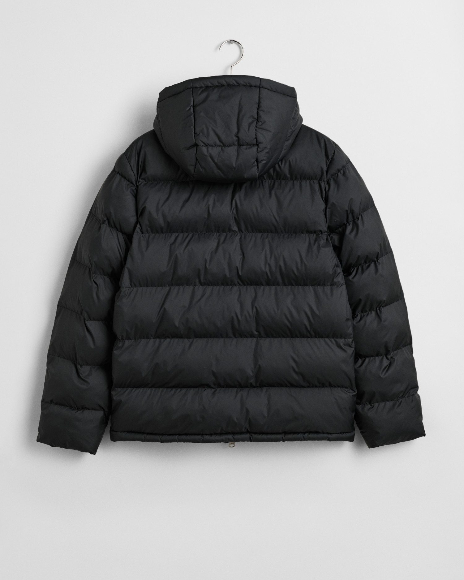 Gant Gewatteerde jas ACTIVE CLOUD JACKET Met windbeschermende boorden siliconen merkembleem