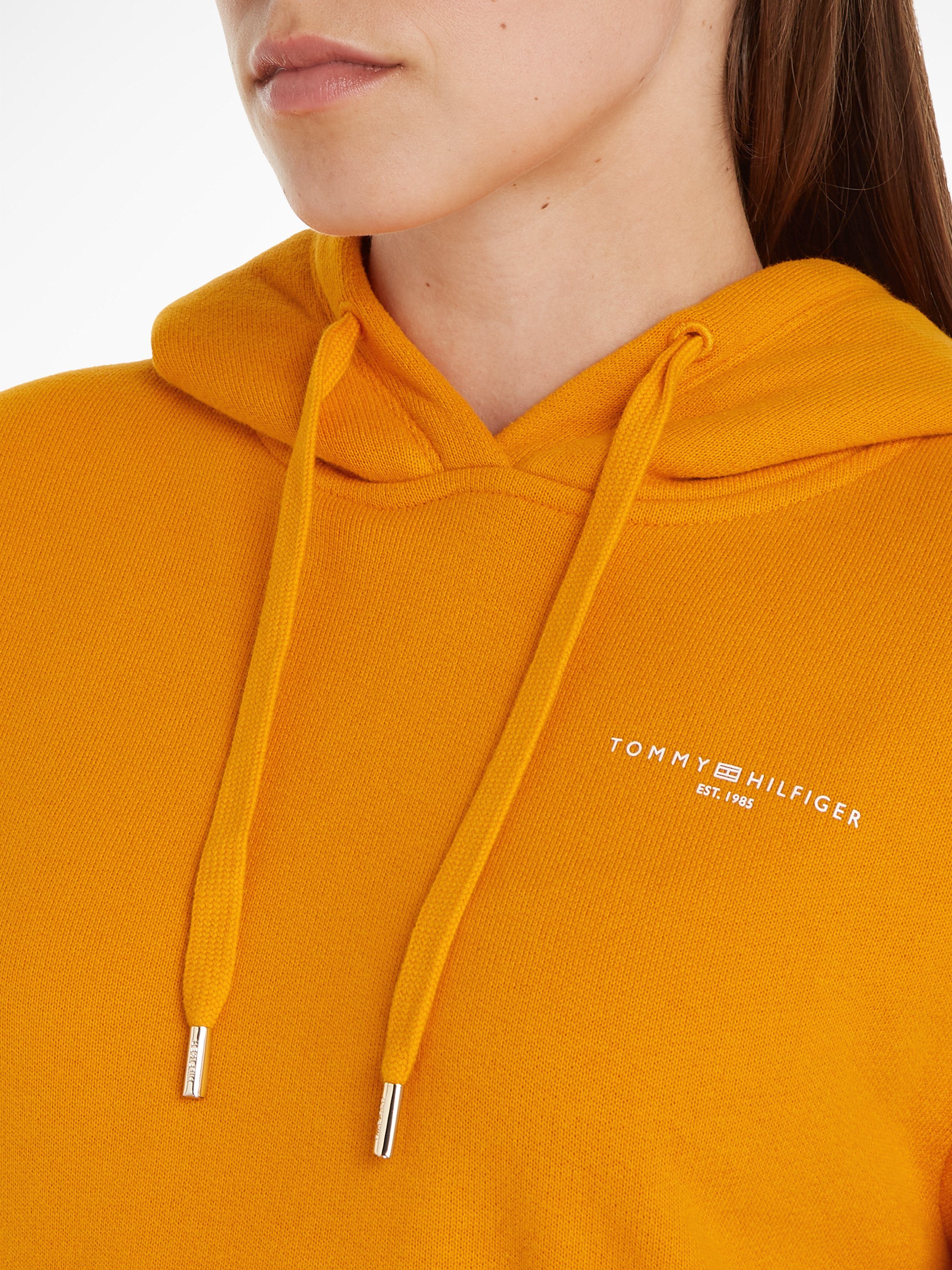 Tommy Hilfiger Hoodie 1985 RLX MINI CORP LOGO HOODIE met logo opschrift op borsthoogte