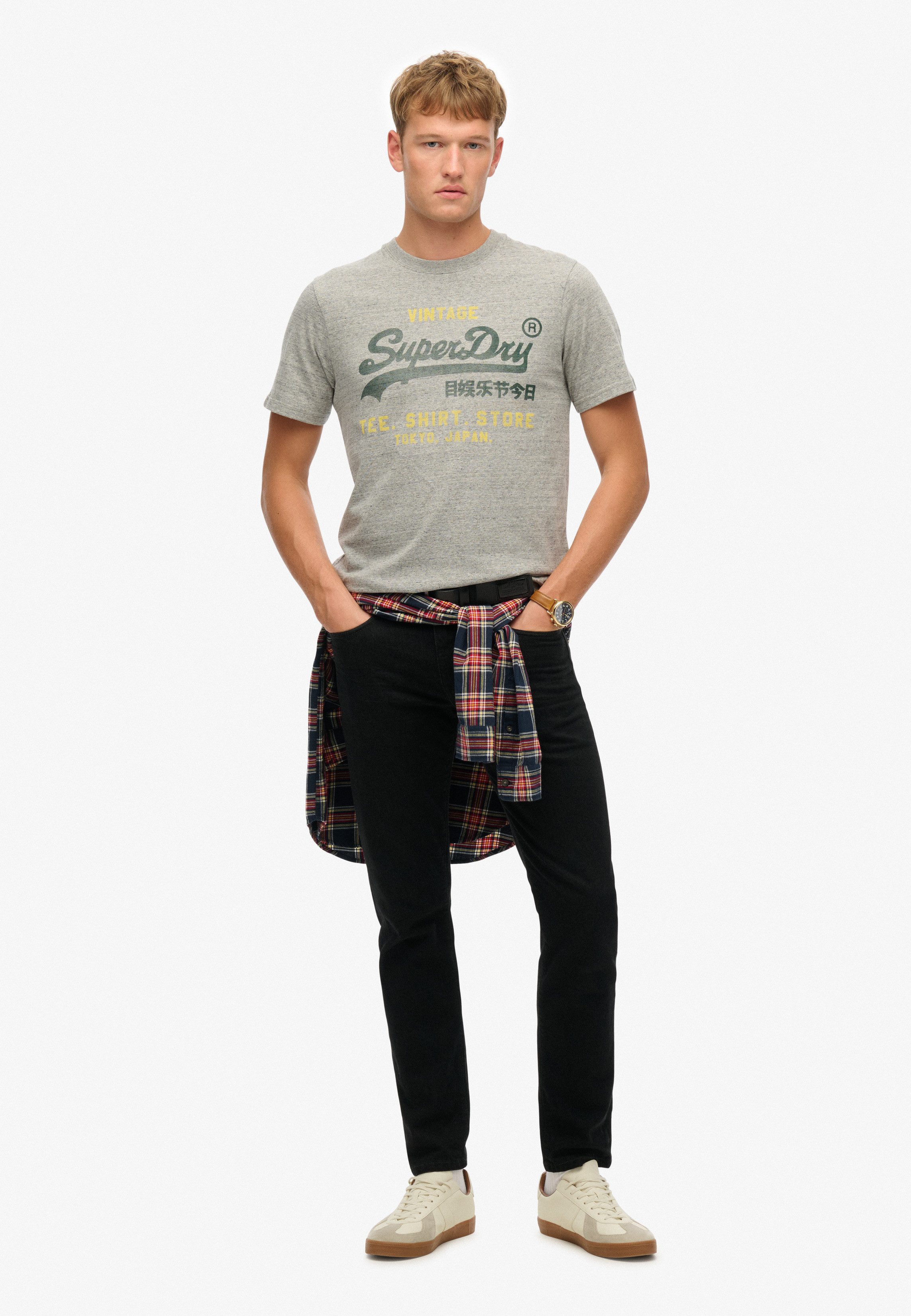 Superdry Shirt met ronde hals VL CLASSIC RELAXED TEE