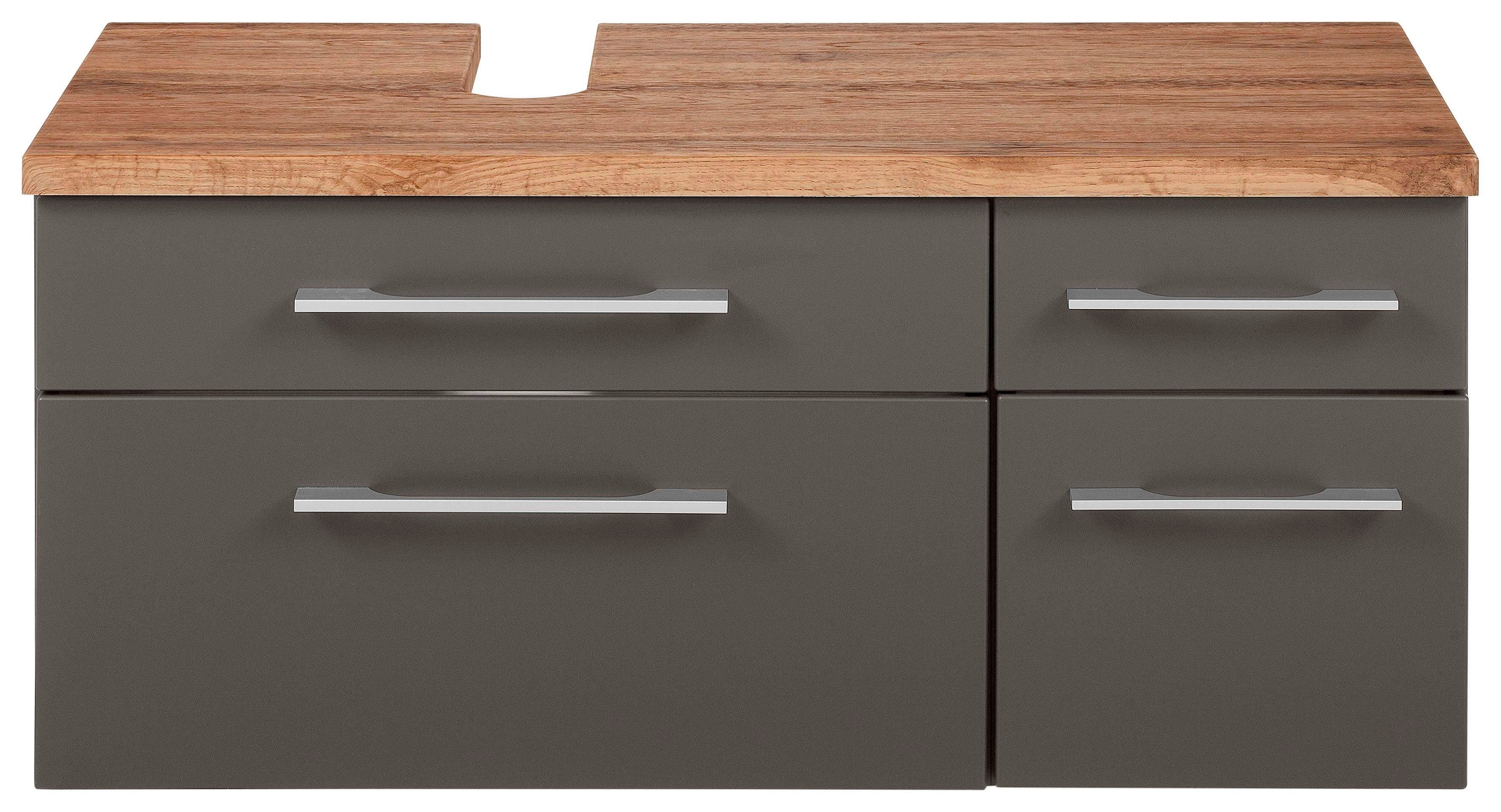 welltime Wastafelonderkast Davos Breedte 90-130 cm