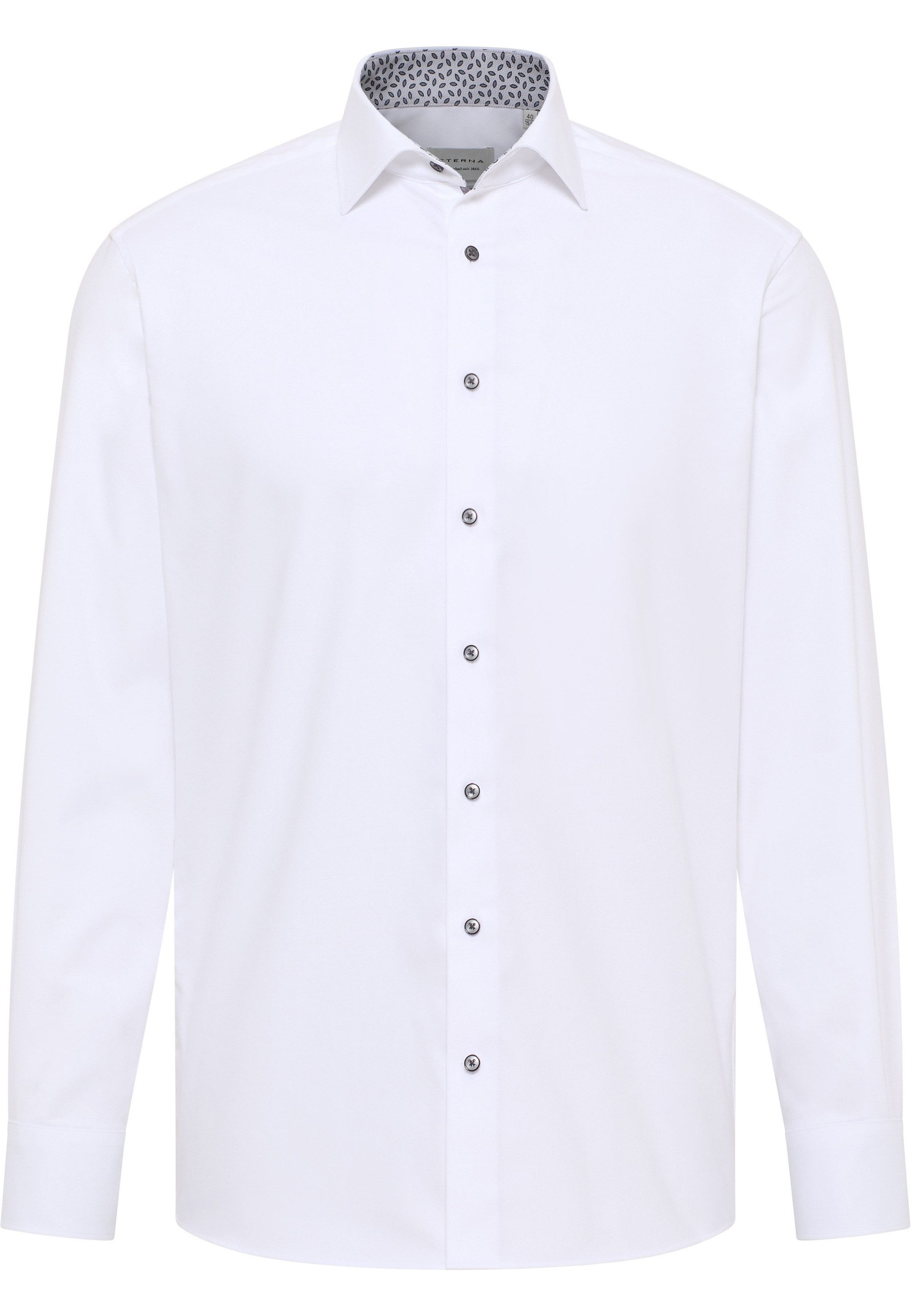 Eterna Overhemd met lange mouwen MODERN FIT NON IRON (strijkvrij)