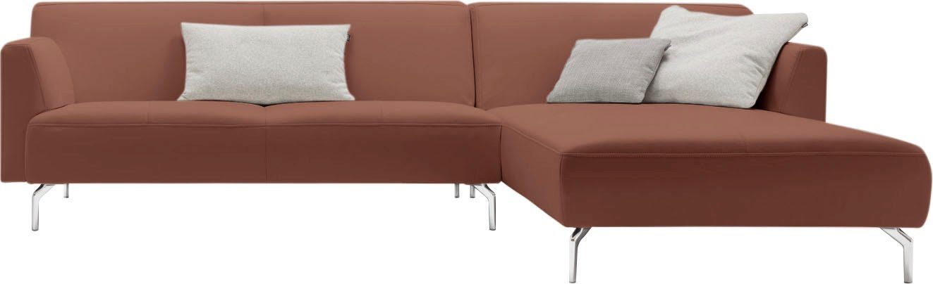 OTTO Creation BY ROLF BENZ Hoekbank CR.446 in een minimalistische, gewichtloze look, breedte 317 cm , hoekbanken, Longchair rechts
