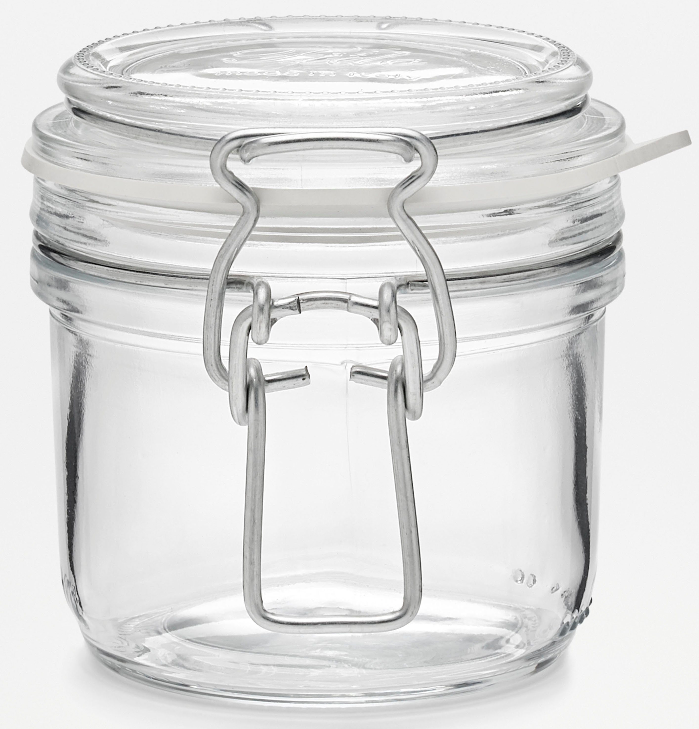 Bormioli Rocco Glazen voorraadpot Fido lucht-dicht afsluitbaar, met klem sluiting (set, 6-delig)