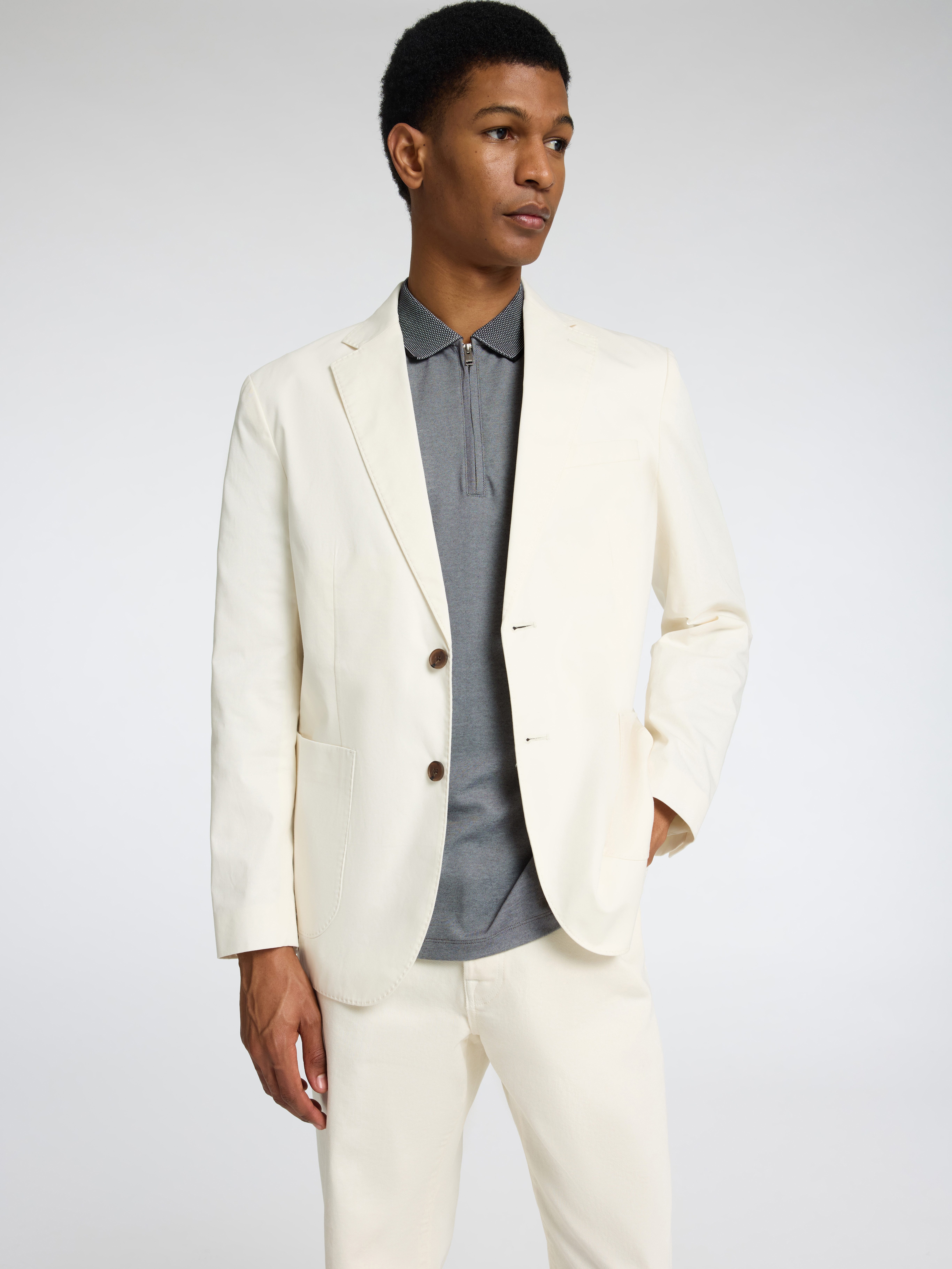 SELECTED HOMME Poloshirt SLHFAVE SPORT ZIP SS POLO NOOS