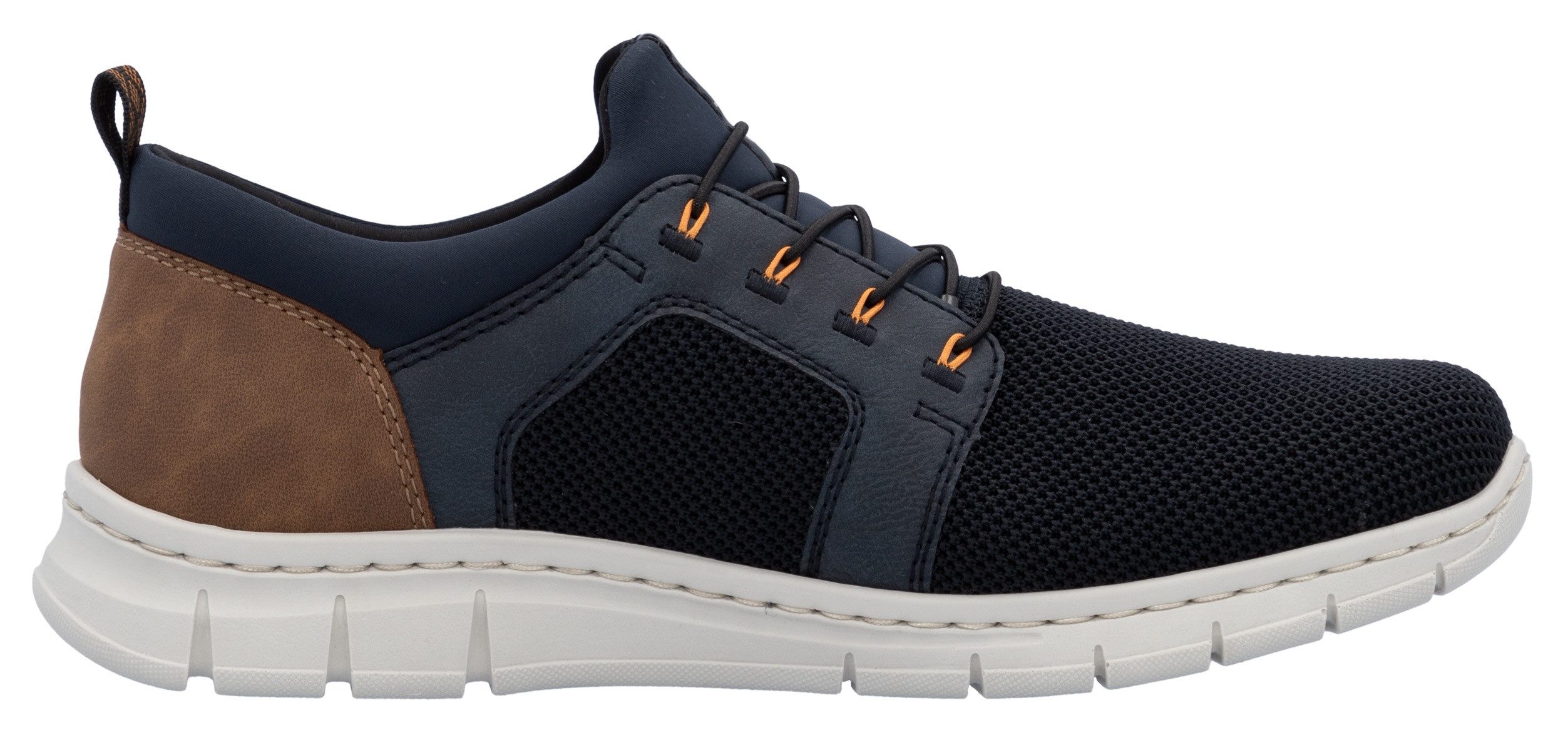 Rieker Slip-on sneakers , instapschoen, lage schoen, vrijetijdsschoen met elastiek, om in te stappen