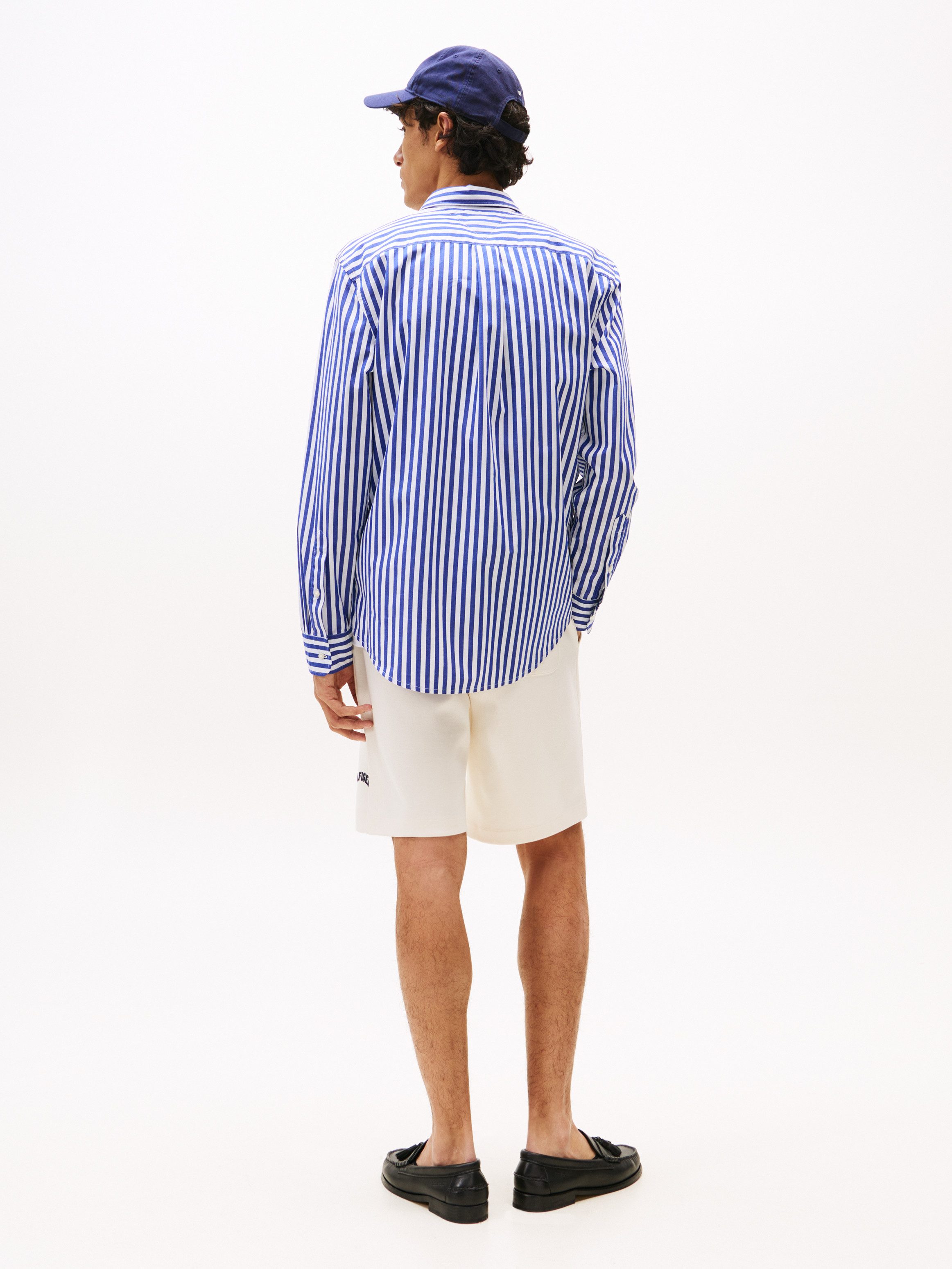 Tommy Hilfiger Overhemd met lange mouwen FLEX POPLIN BOLD STRIPE SHIRT